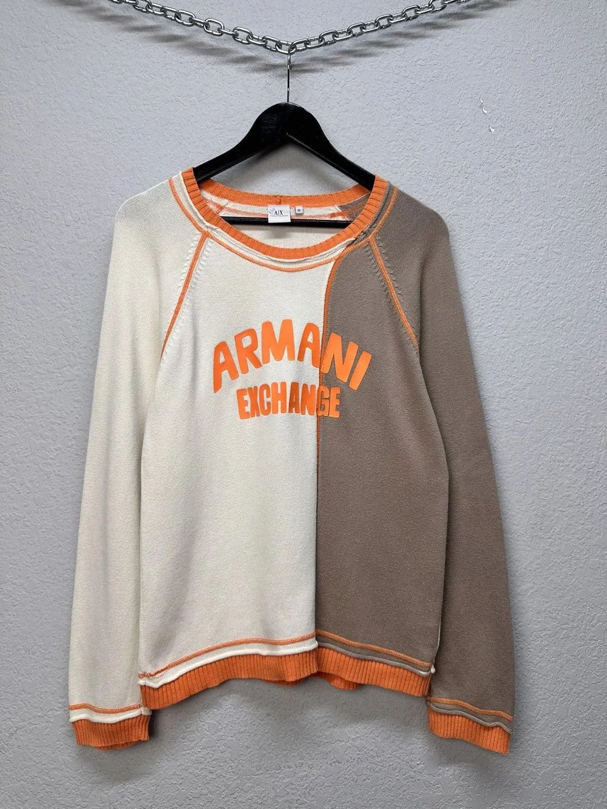 Armani Y2k Gothic Avatngarde Sweater Distressed Margiela Japanese Size US M / EU 48-50 / 2 - 2 Thumbnail