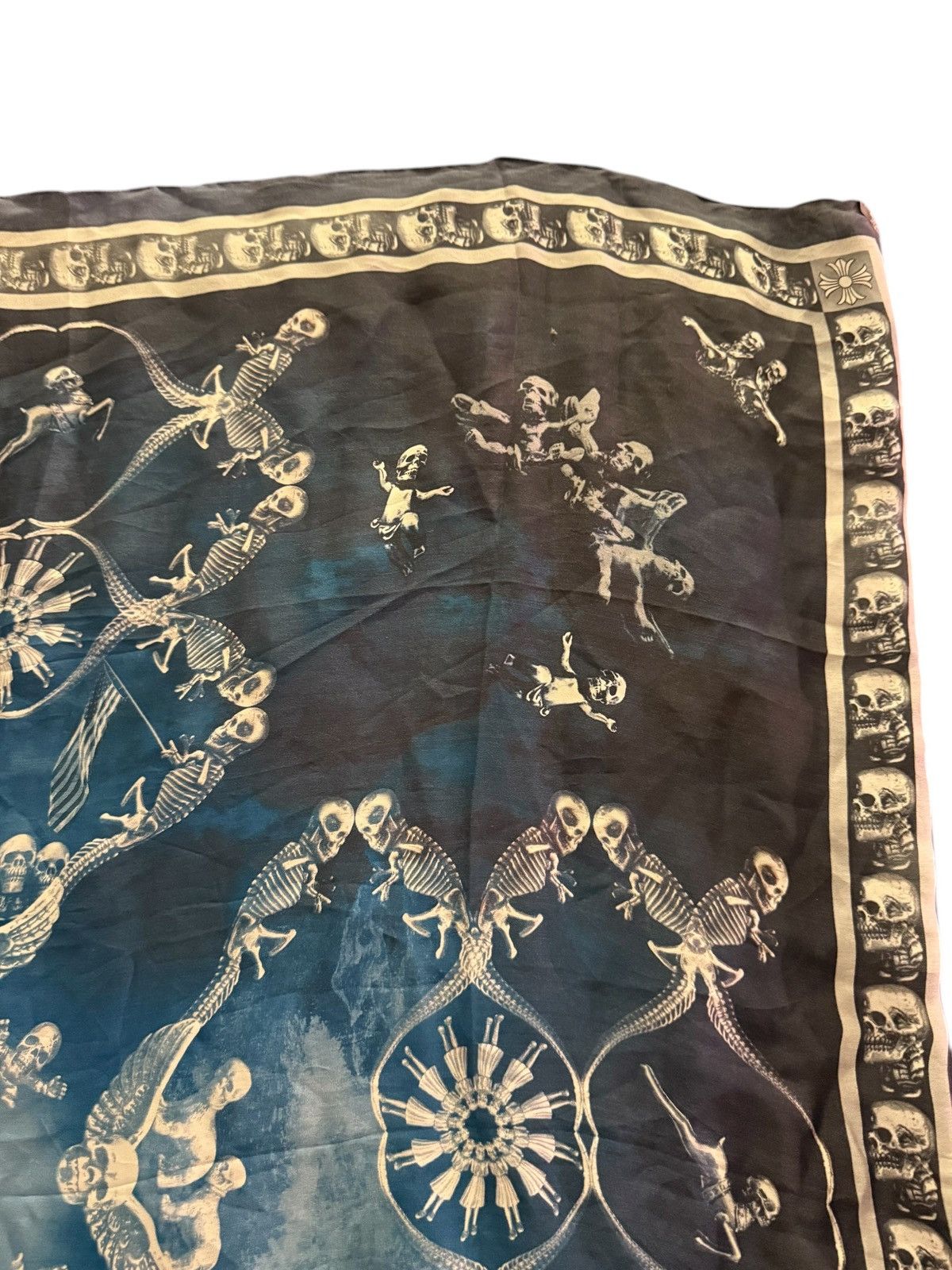 Chrome Hearts x FOTI Silk Scarf
