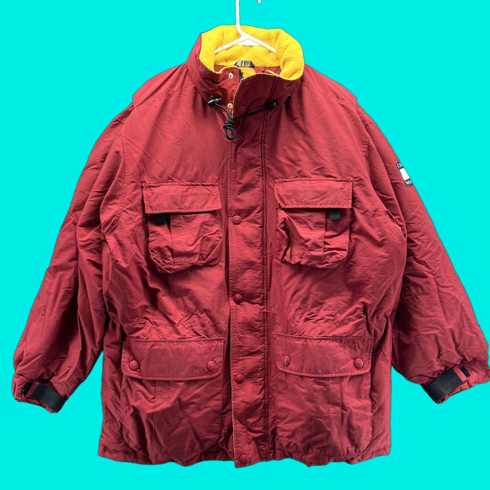 Tommy Hilfiger Tommy Hilfiger Jacket Mens L Red Insulated Puffer Full Zip Pockets Outdoor Size US L / EU 52-54 / 3 - 1 Thumbnail
