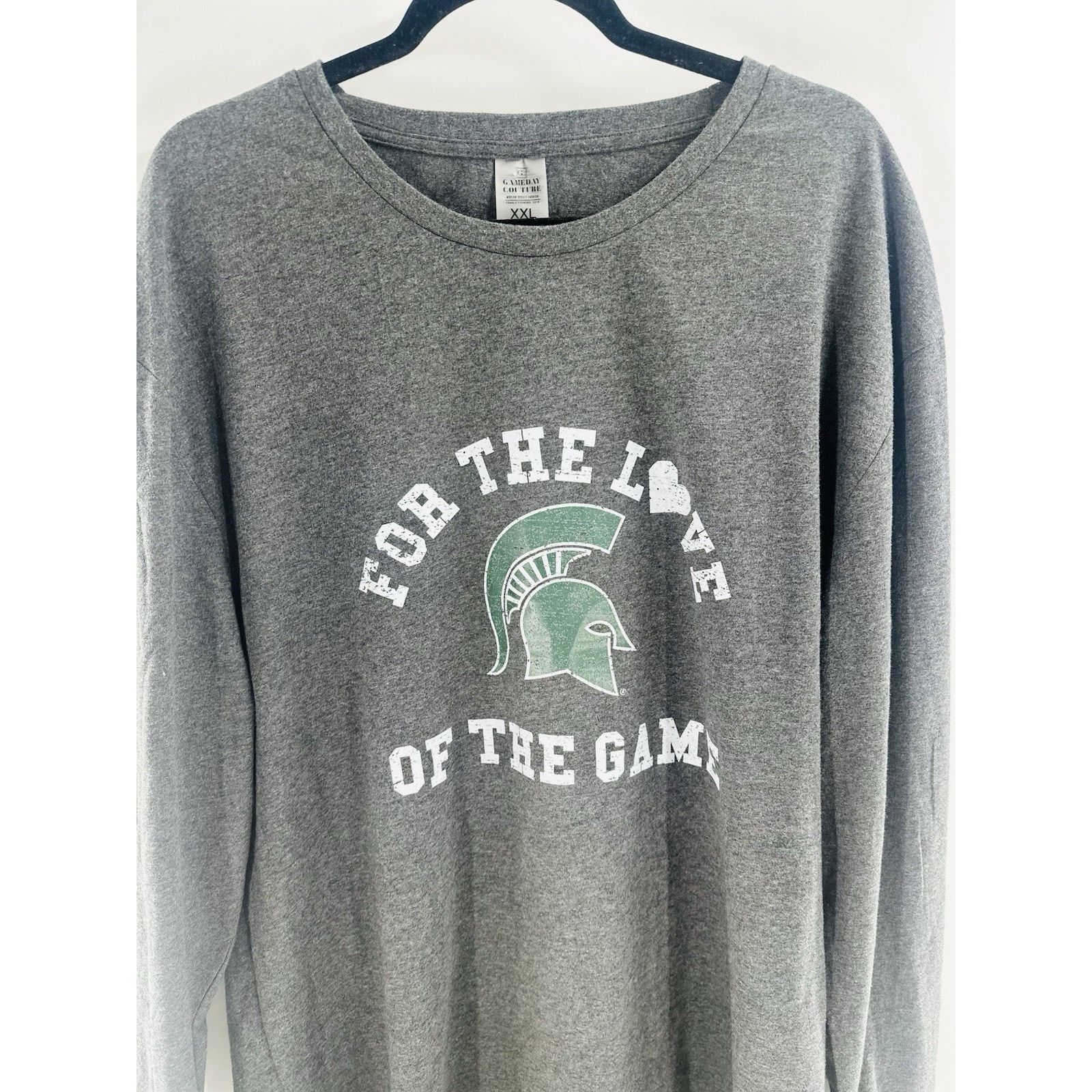Nike Michigan State University Spartans Long Sleeve Shirt 2XL Size US XXL / EU 58 / 5 - 2 Thumbnail