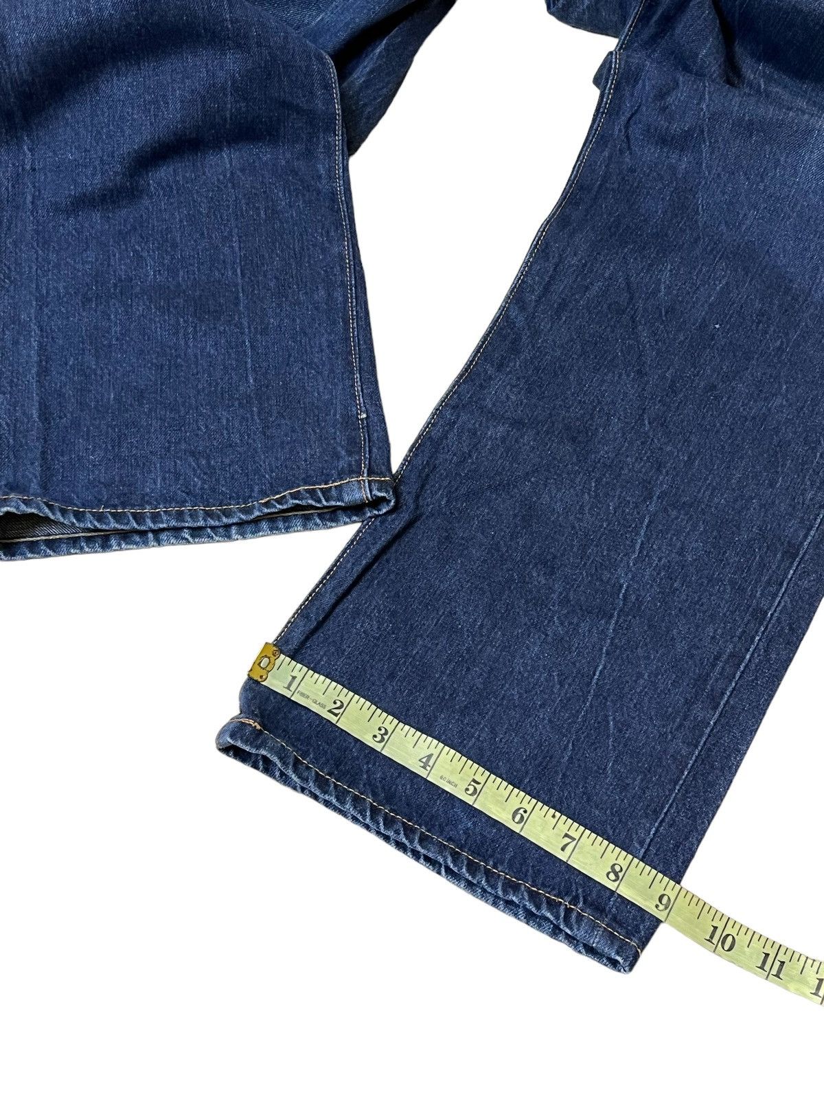 Evisu VINTAGE EVISU SEAGULL SKULL SNAKE EMBROIDERY SELVEDGE JEANS Size US 35 - 18 Thumbnail