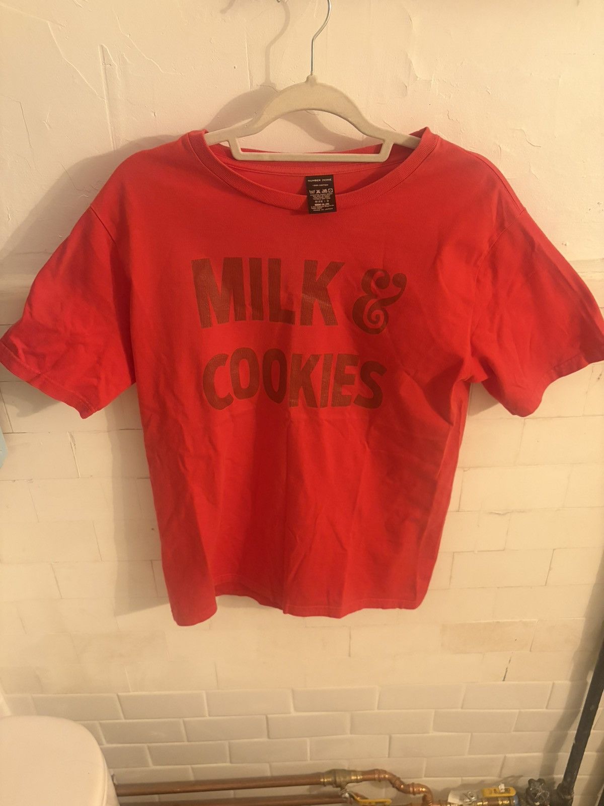 Number (N)ine SS01 NUMBER NINE MILK & COOKIES TRAVIS SCOTT | Grailed