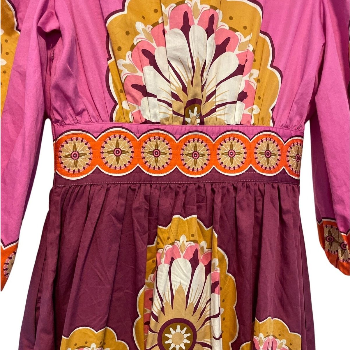 La DoubleJ La DoubleJ Margherita Dress Napoli Plates Placee Pink XS Size XS / US 0-2 / IT 36-38 - 9 Thumbnail