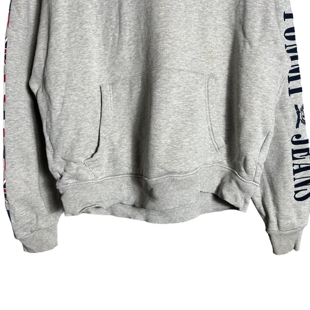 Tommy Hilfiger × Vintage Vintage Tommy Hilfiger Big Logo Hoodie Size XL / US 12-14 / IT 48-50 - 5 Thumbnail