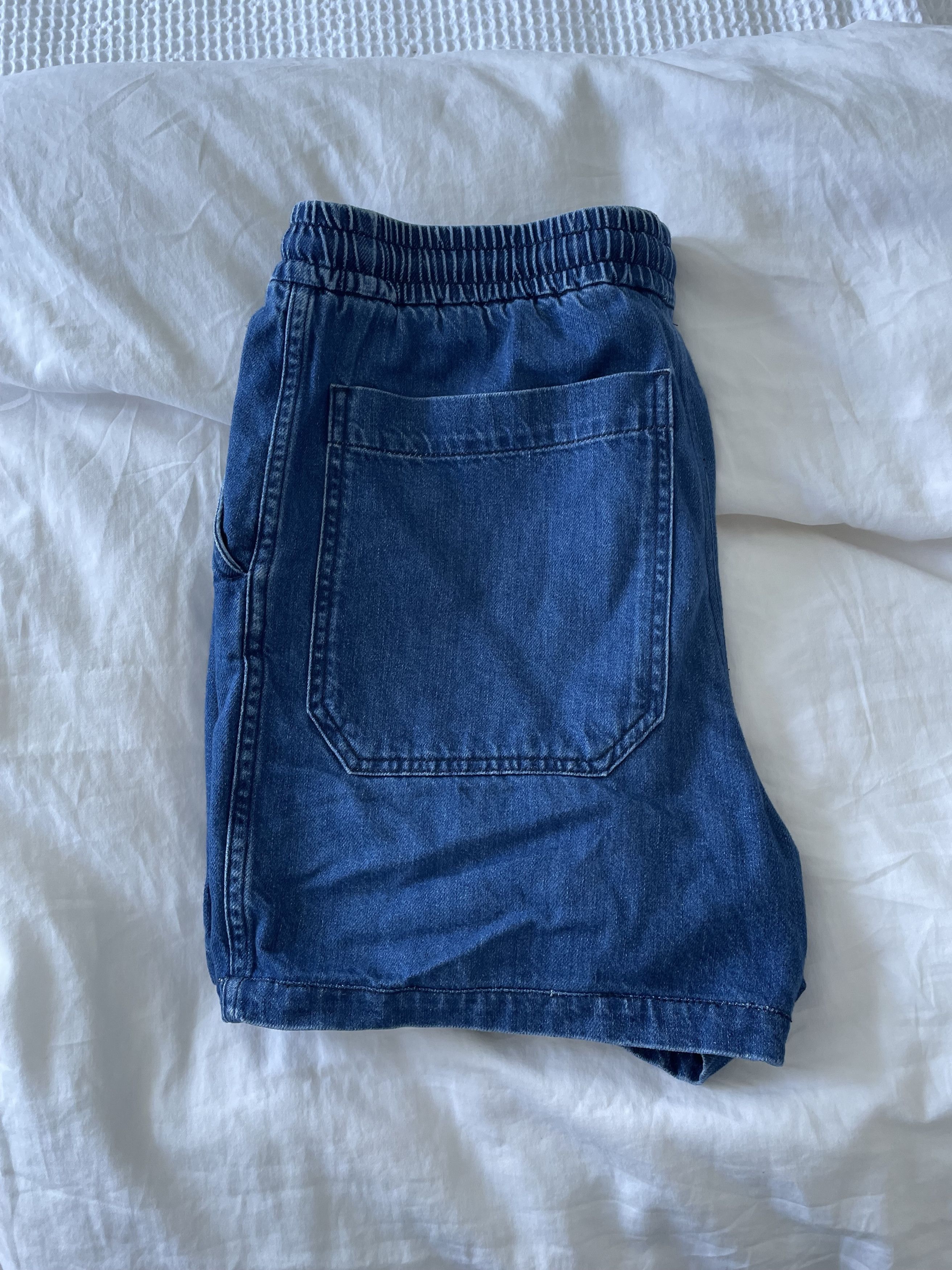 Drake's Stonewashed denim shorts Size US 32 / EU 48 - 6 Thumbnail