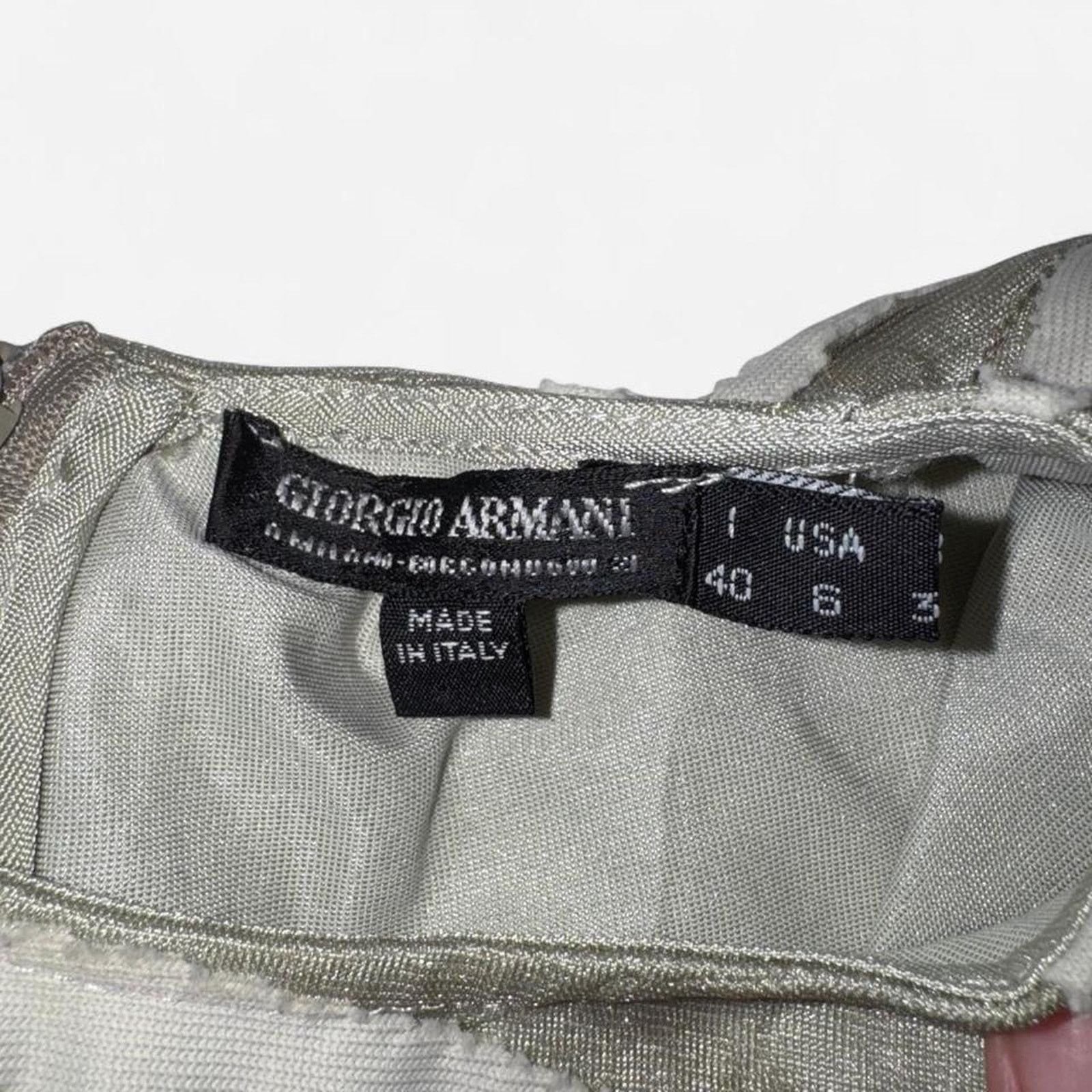 Giorgio Armani Giorgio armani green bodysuit size Size M / US 6-8 / IT 42-44 - 3 Thumbnail
