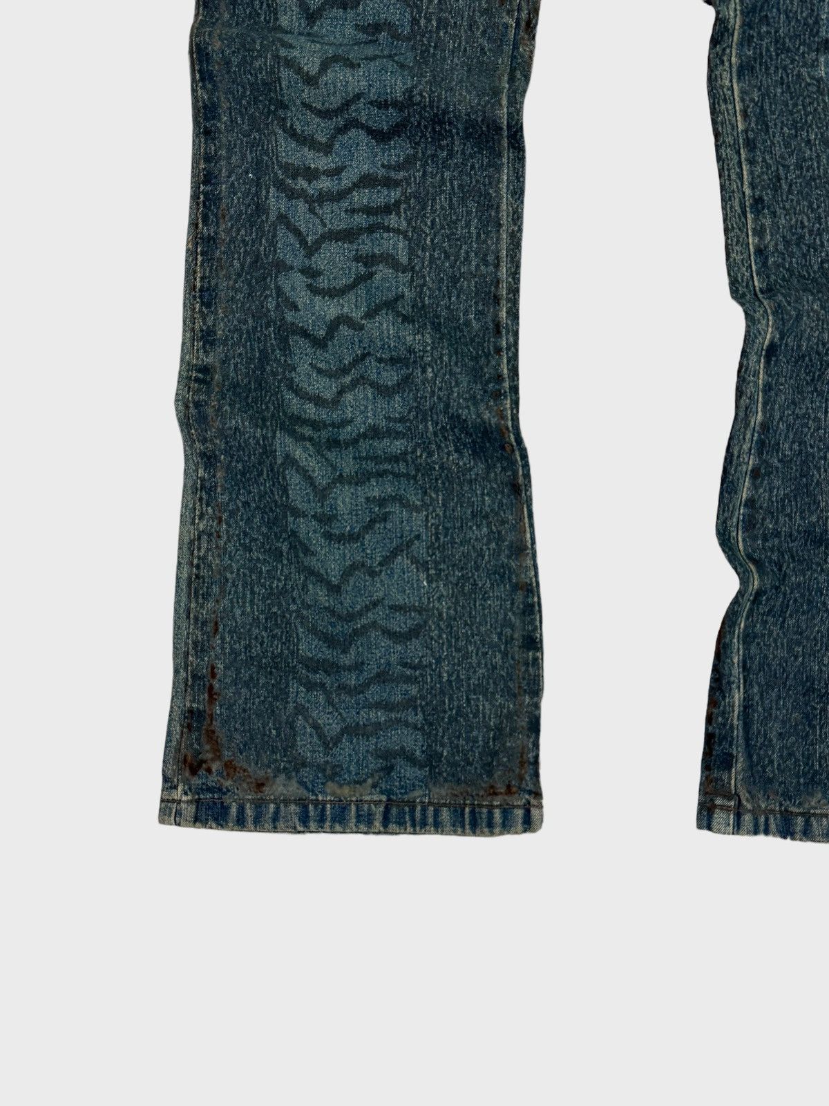 Hysteric Glamour FLARE NO BOUNDARIES RARE DESIGN BOOTCUT DENIM Size US 28 / EU 44 - 7 Thumbnail