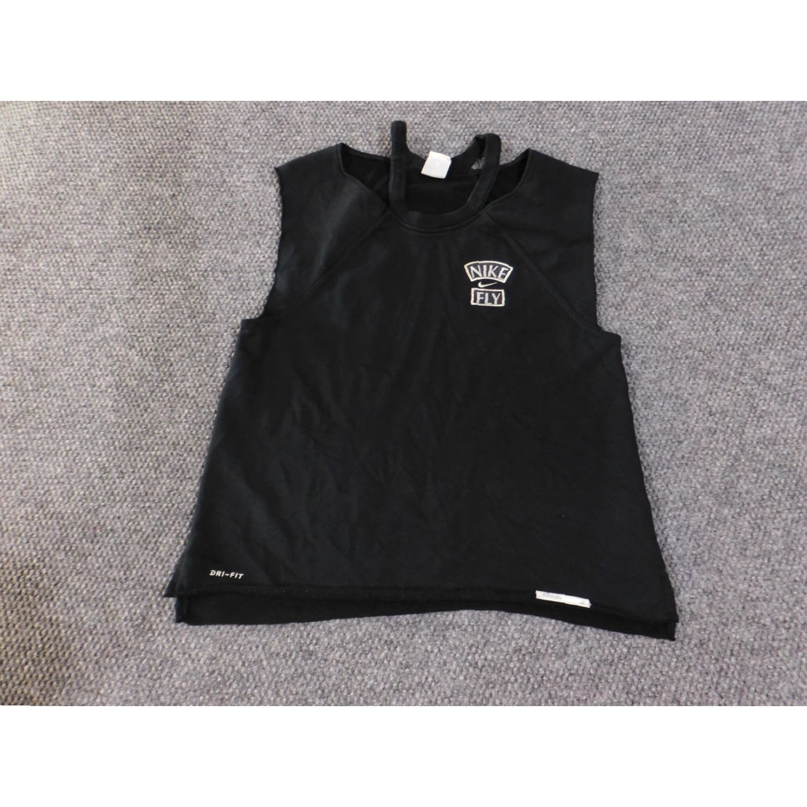 Nike Nike Dri-FIT Shirt Womens Medium Black Tank Top Fly Queen of Courts Size M / US 6-8 / IT 42-44 - 2 Thumbnail