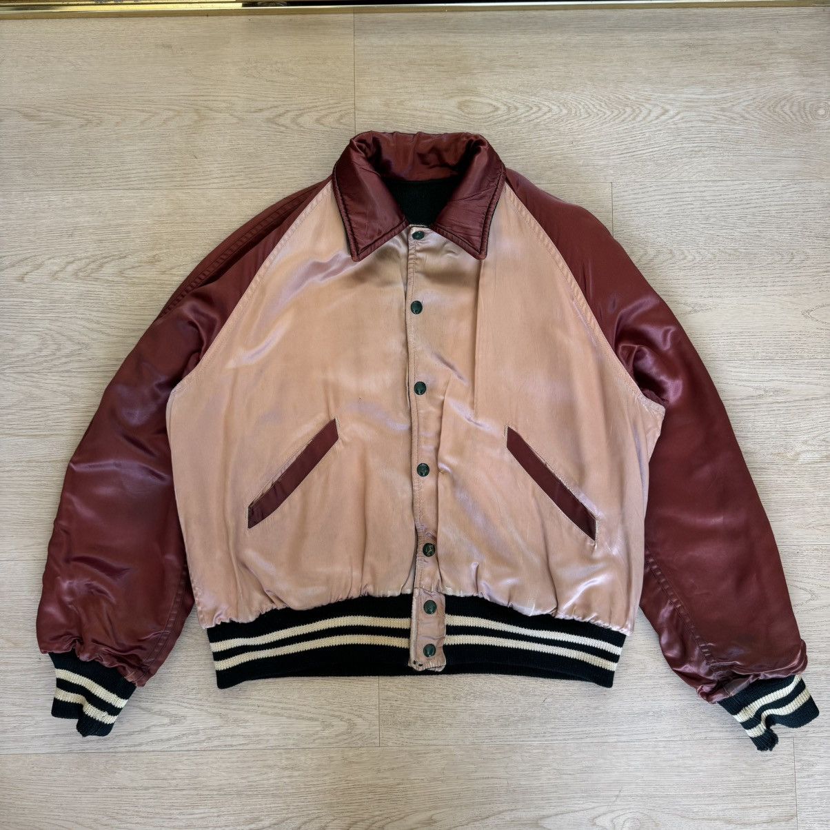 Other Vintage 50s Letter L Letterman Varsity 1955 Large Reversible Size US L / EU 52-54 / 3 - 3 Thumbnail