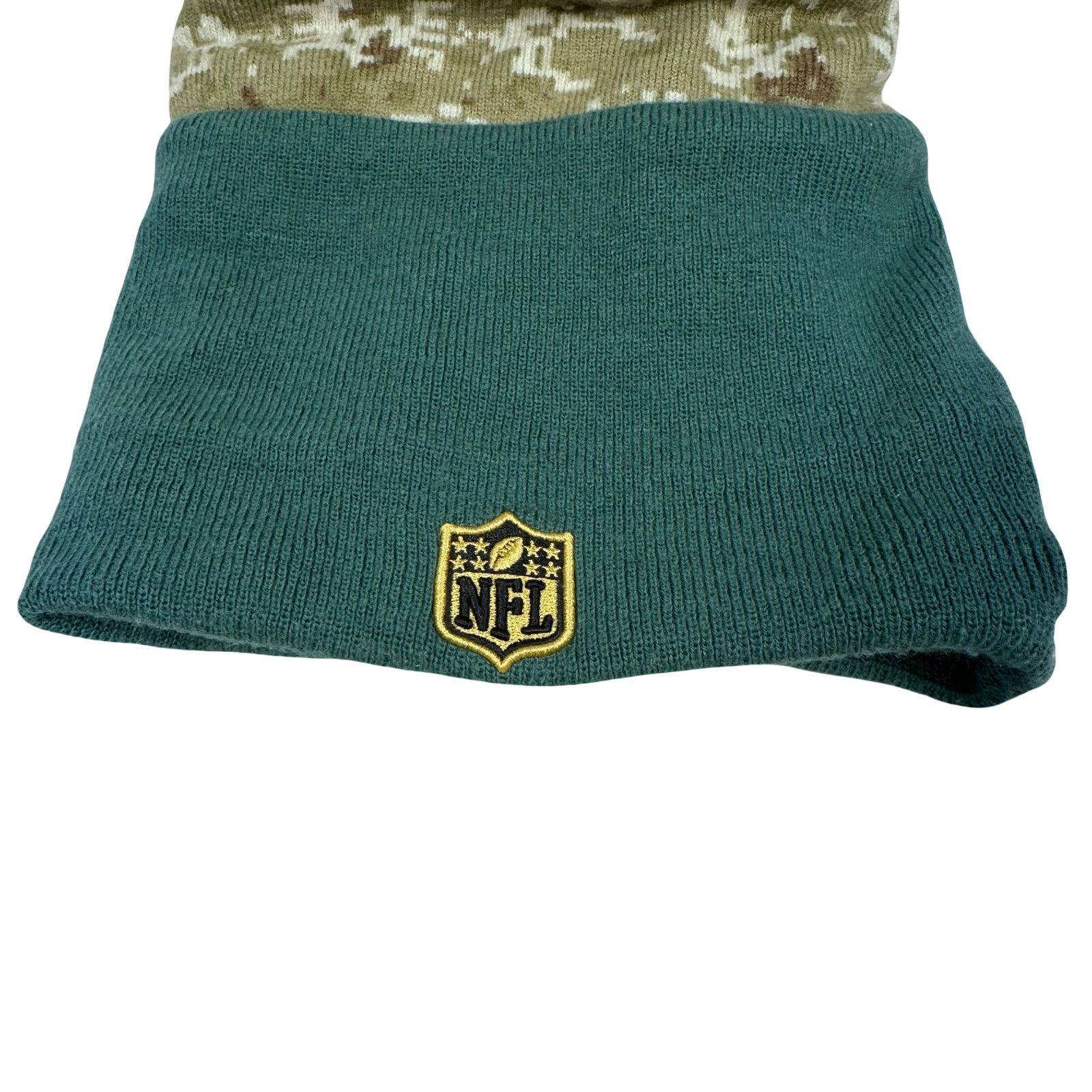 New Era New Era NFL Philadelphia Eagles Salute Beanie Hat Mens Green Size ONE SIZE - 6 Thumbnail