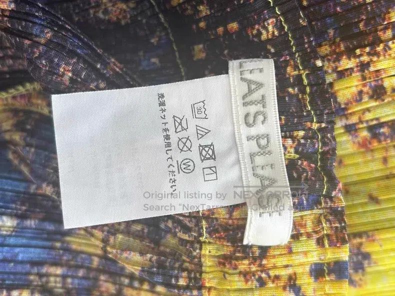 Issey Miyake Issey Miyake size:3 Starry Sky Straight-leg Pants Size 31" - 4 Thumbnail