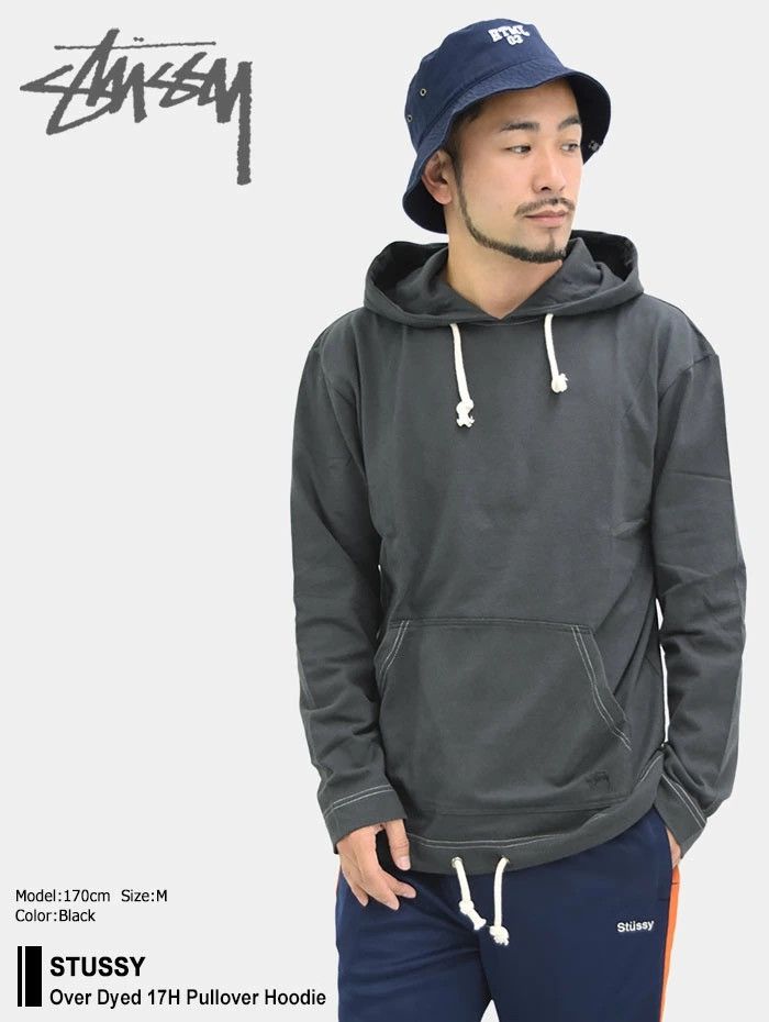 Stussy Stussy Over Dyed 17h Pullover Hoodie Size US L / EU 52-54 / 3 - 1 Thumbnail