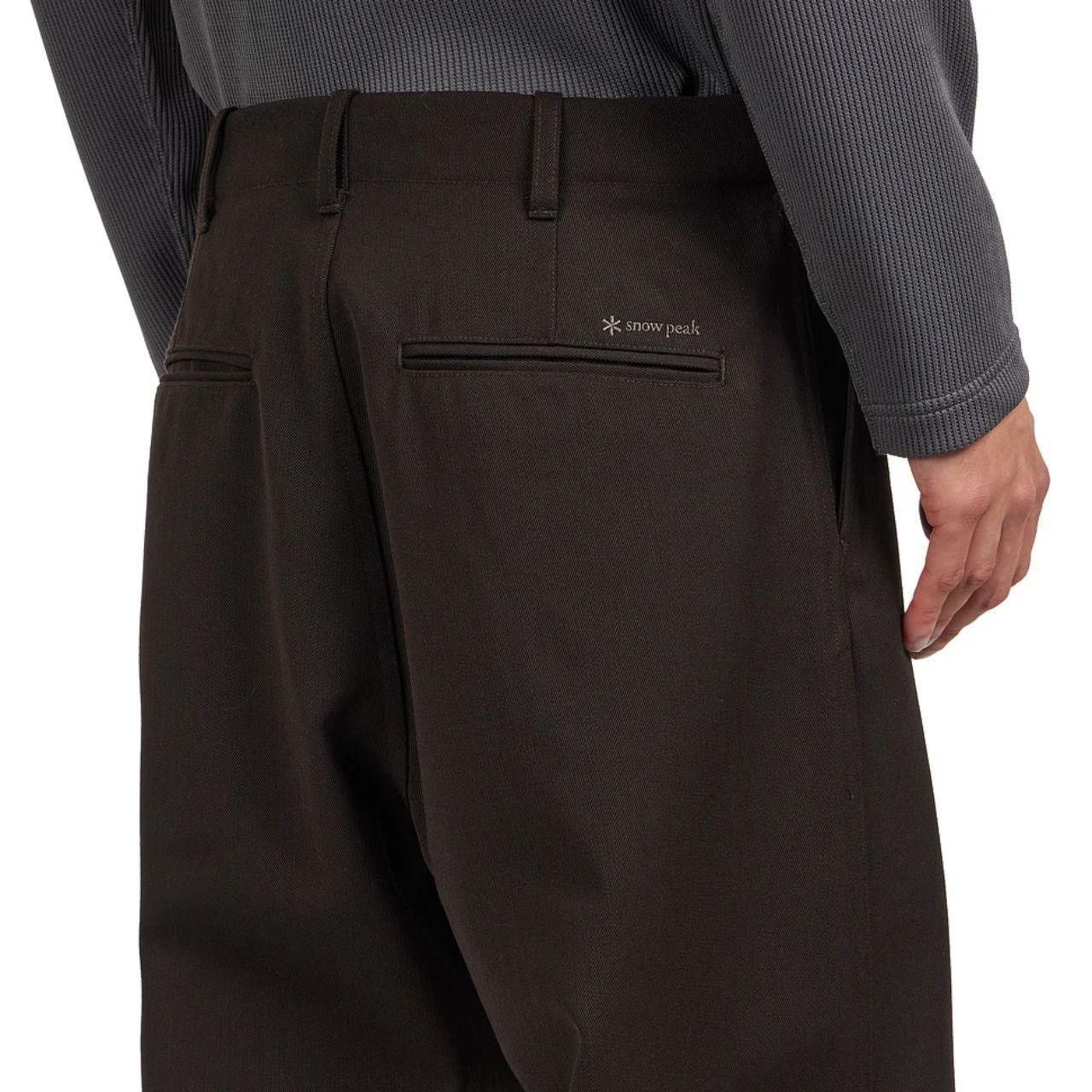 Snow Peak Snow Peak Japan AW 2024 Hybrid Wool Trousers M Dark Brown Size US 32 / EU 48 - 7 Thumbnail