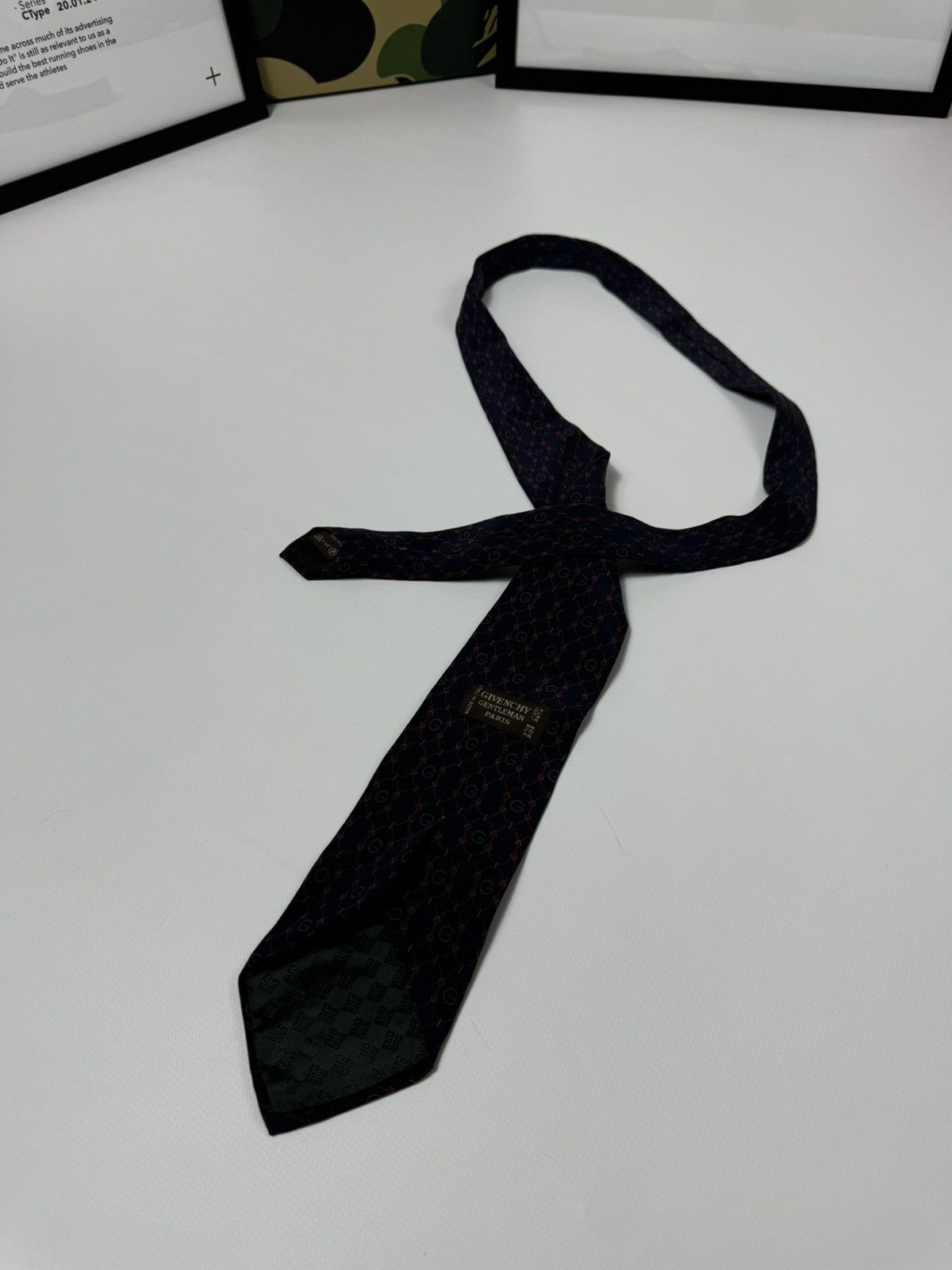 Givenchy Givenchy Gentleman Paris monogram tie Size ONE SIZE - 11 Thumbnail