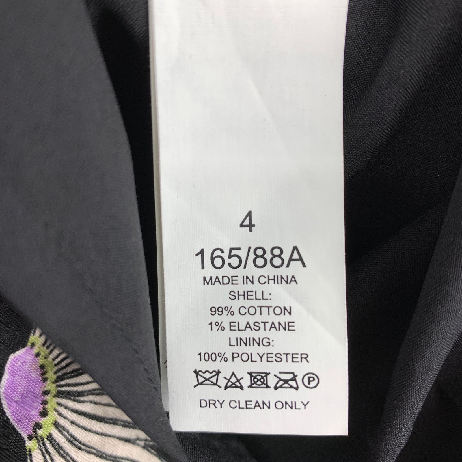 Kate Spade Kate Spade Falling Flower Pique Dress Size 4 Black White NEW Size S / US 4 / IT 40 - 7 Thumbnail