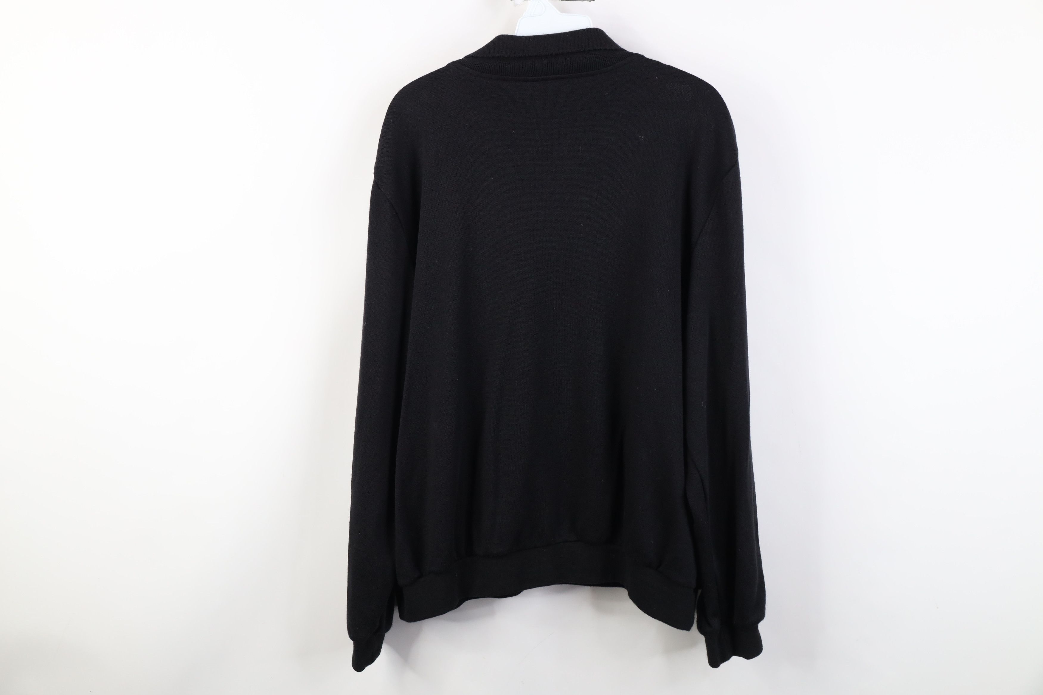 Vintage Vintage 90s Streetwear Flower Collared Pullover Sweatshirt Size XL / US 12-14 / IT 48-50 - 11 Thumbnail