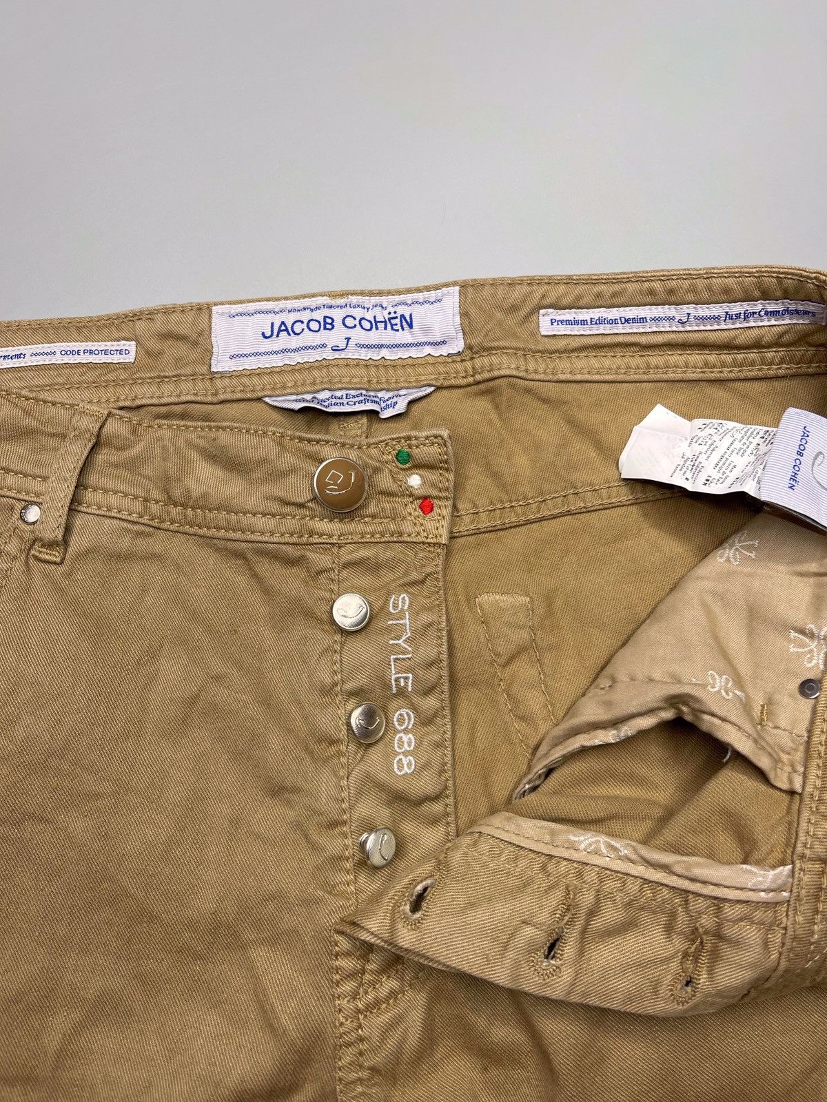 Jacob Cohen Jacob Cohen Style 688 luxury Denim Pants Size US 32 / EU 48 - 8 Thumbnail
