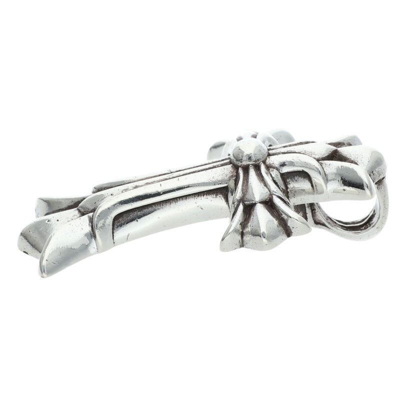 Chrome Hearts Chrome Hearts Double Cross Silver Necklace Size ONE SIZE - 5 Thumbnail
