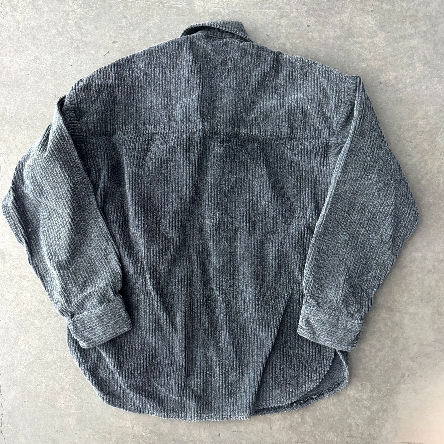 Bdg VINTAGE Y2K Faded Grey BDG Corduroy Button Up Jacket Longsleeve Small Womens Size S / US 4 / IT 40 - 2 Thumbnail