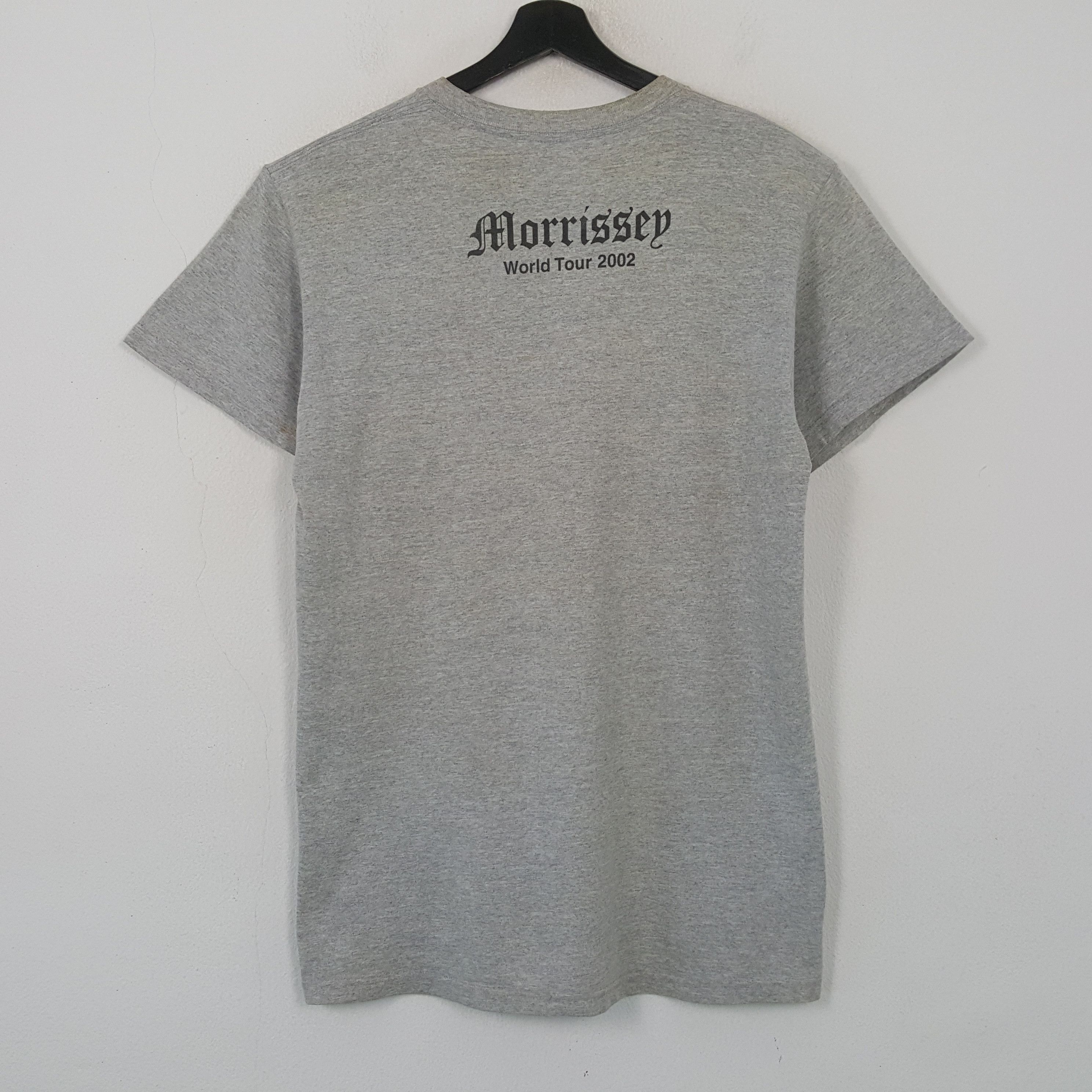 Band Tees Morrissey Yummy 2002 World Tour Tshirt RR6 Size US M / EU 48-50 / 2 - 3 Thumbnail