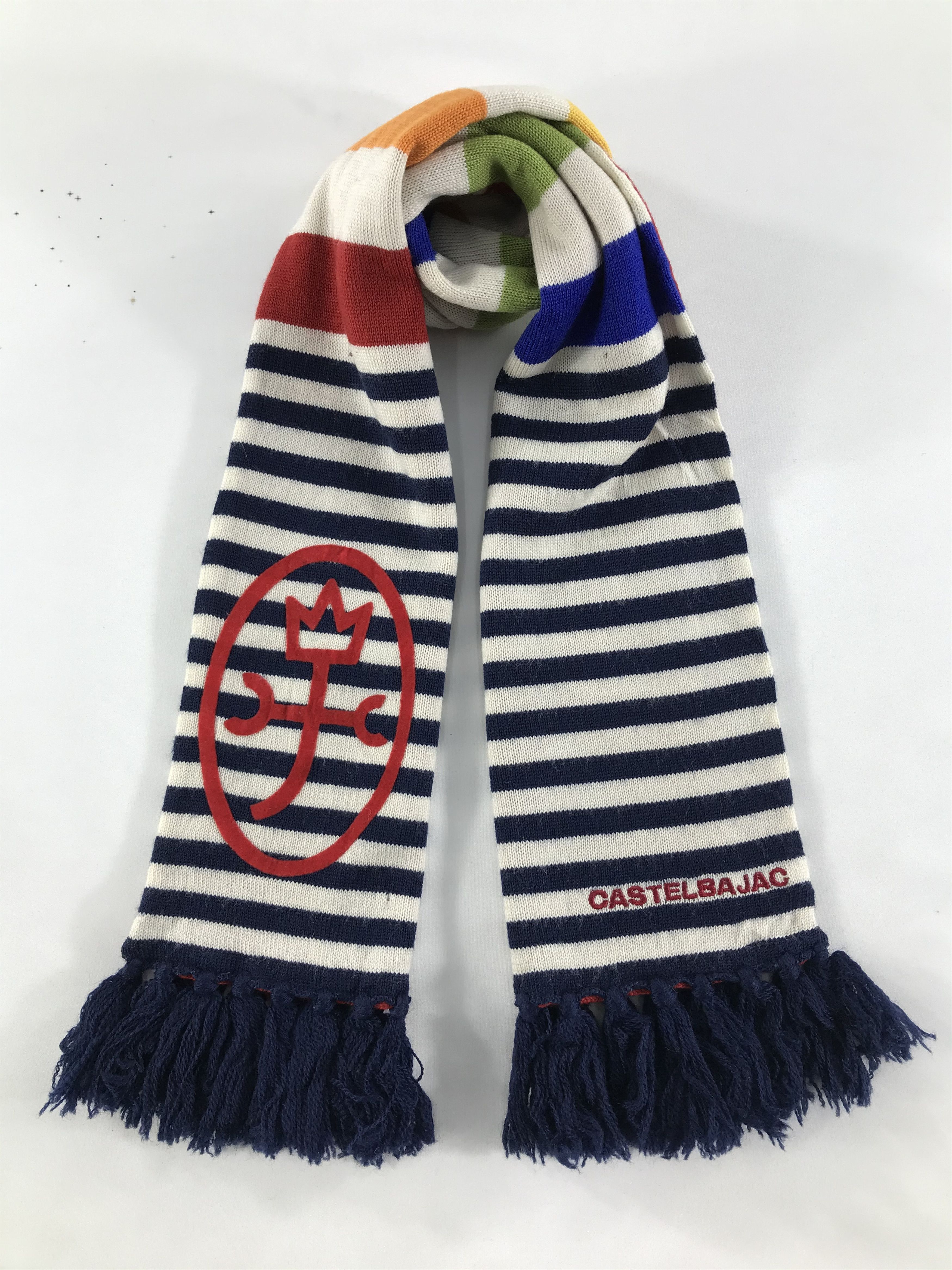 Jean Charles De Castelbajac Vintage Castelbajac Scarf/Muffler/Neckwear MF914 Size ONE SIZE - 1 Thumbnail
