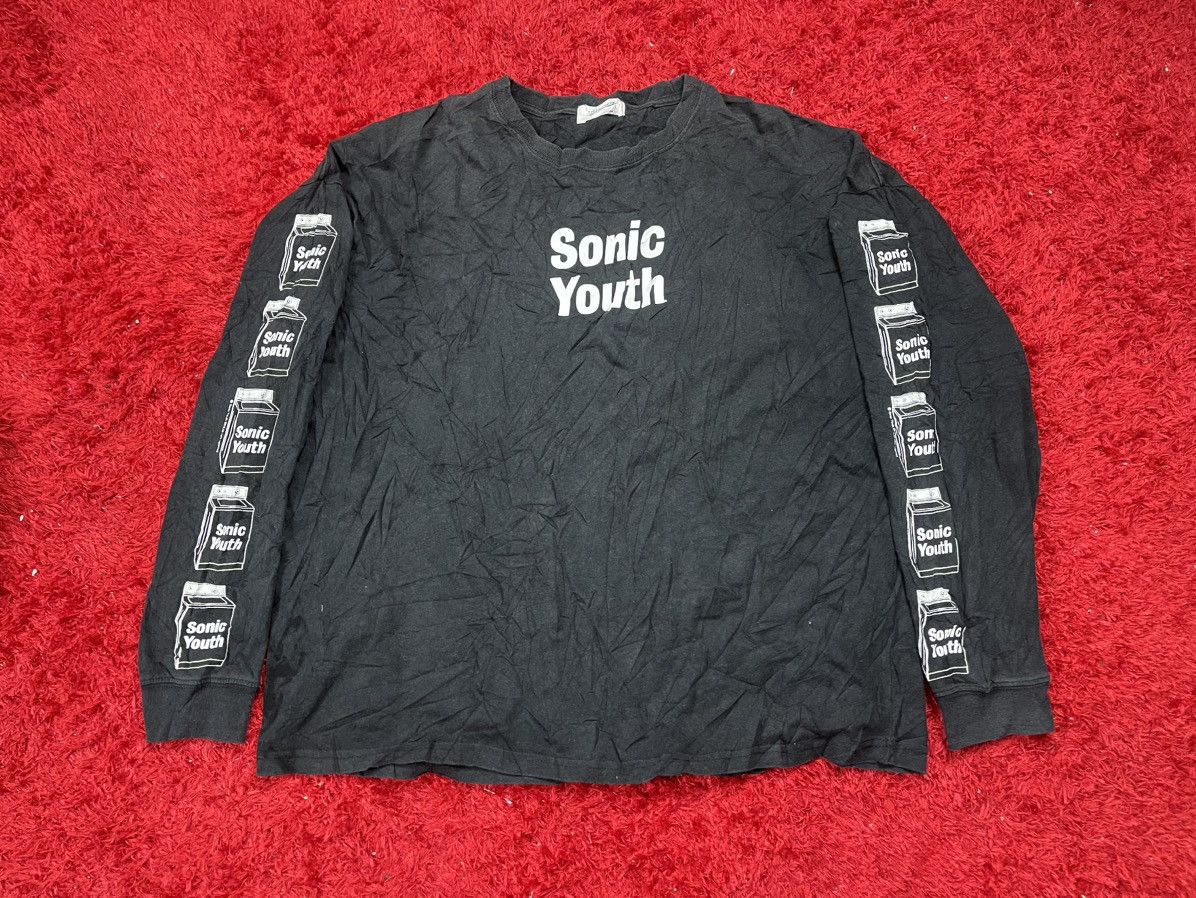 Band Tees Sonic Youth American Rock Band Long Sleeve Tshirt Size US L / EU 52-54 / 3 - 2 Thumbnail