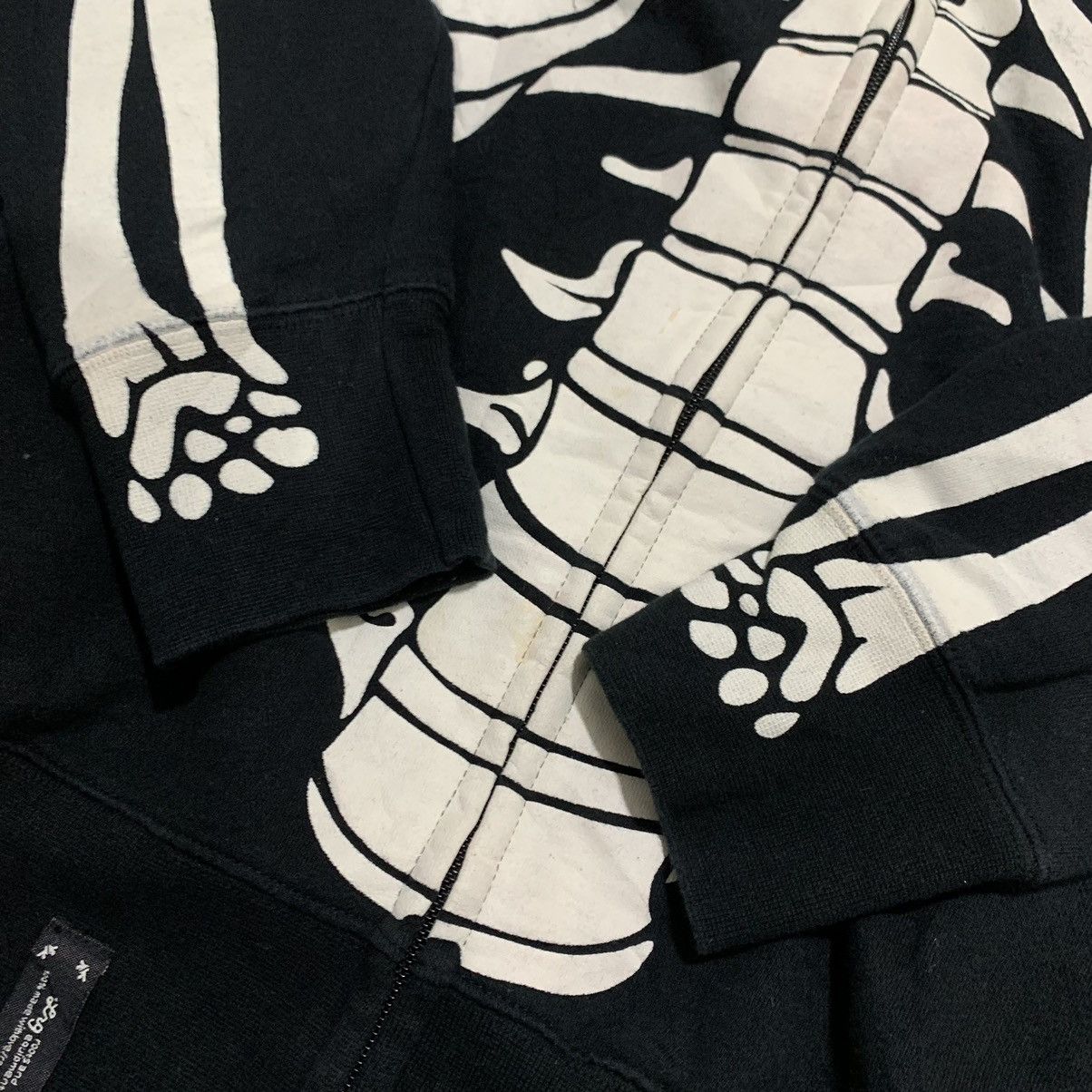 LRG × Vintage Rare LRG Dead Serious Skeleton Ziphoodie Glow In The Dark Size US XL / EU 56 / 4 - 9 Thumbnail
