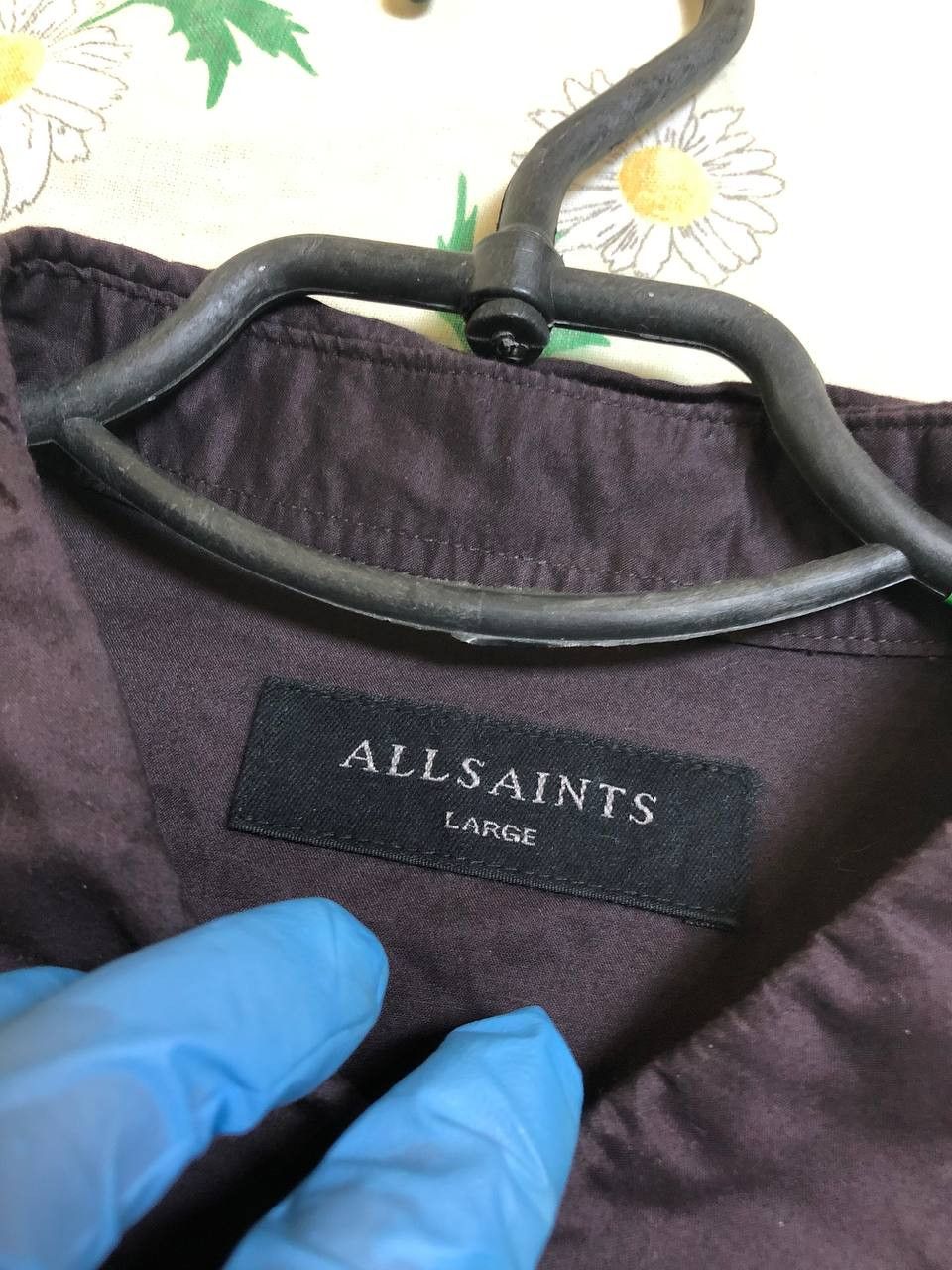 Allsaints Vintage Allsaints Button Up Men's Classic Short Sleeve Size US L / EU 52-54 / 3 - 2 Thumbnail