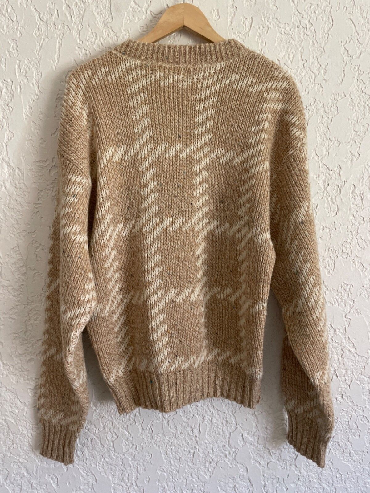 Giorgio Armani 🔥 GIORGIO ARMANI® RARE 90s Wool Speckled Fisherman Sweater Size US XL / EU 56 / 4 - 6 Thumbnail