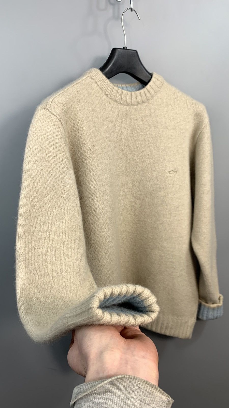 Paul & Shark Paul Shark yachting knit merino cashmere sweater super soft Size US L / EU 52-54 / 3 - 7 Thumbnail