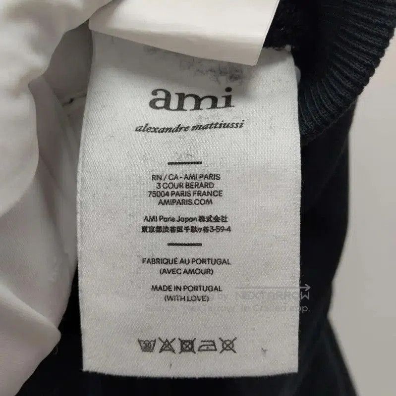 AMI AMI Black Casual Pants for Men . Size US 26 / EU 42 - 5 Thumbnail