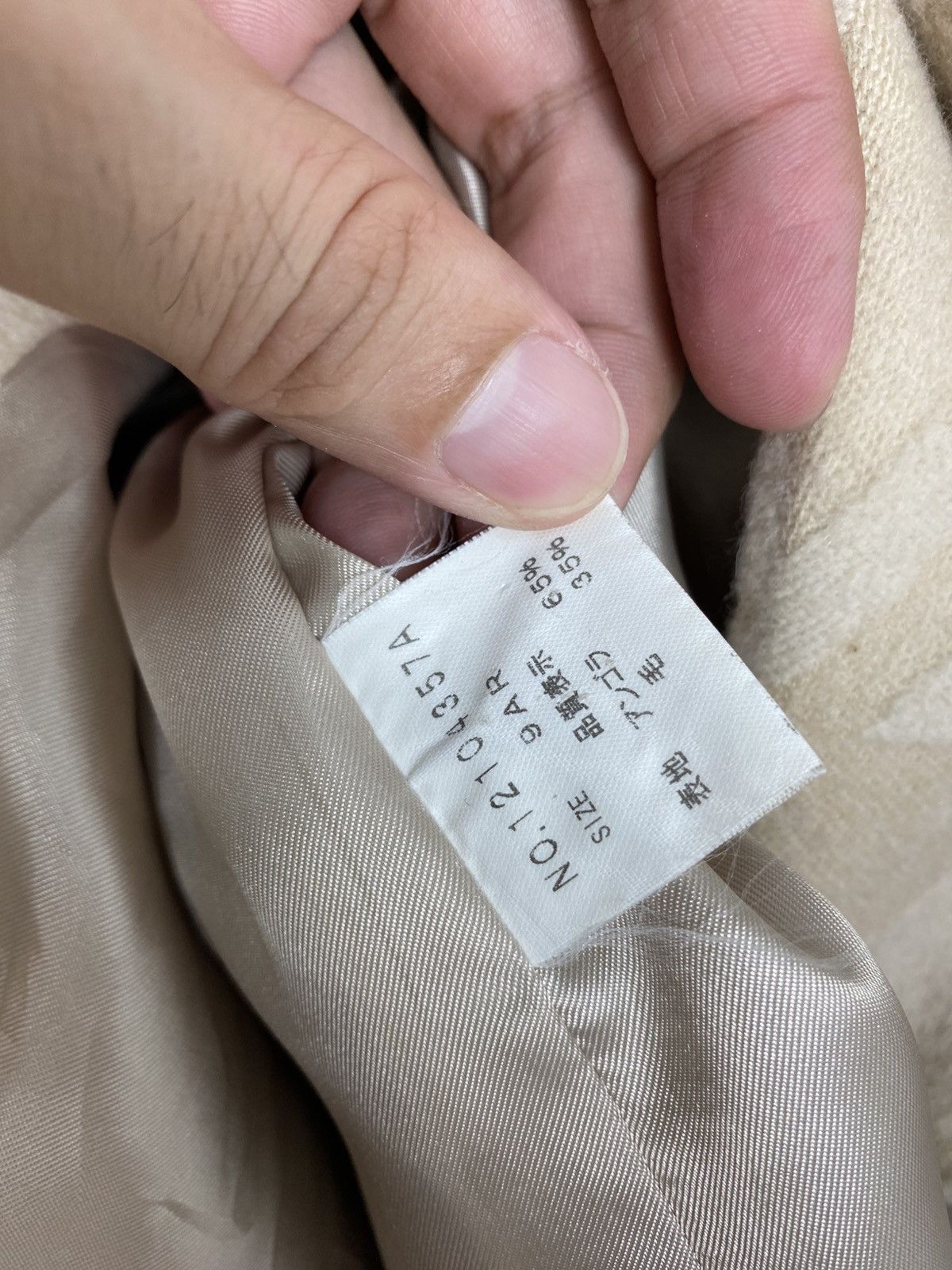 Japanese Brand Rare‼️Vintage Paul Buhre Houndstooth Coat Made in Japan Size M / US 6-8 / IT 42-44 - 6 Thumbnail