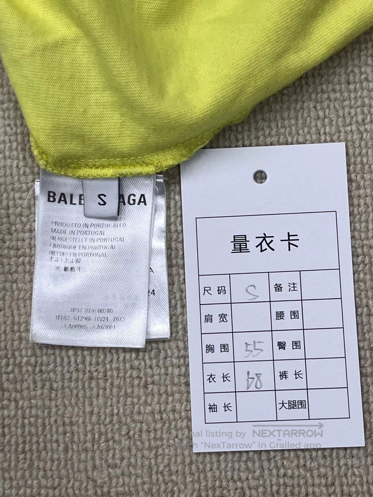 Balenciaga balenciaga logo print crew neck tee. Size S / US 4 / IT 40 - 5 Thumbnail