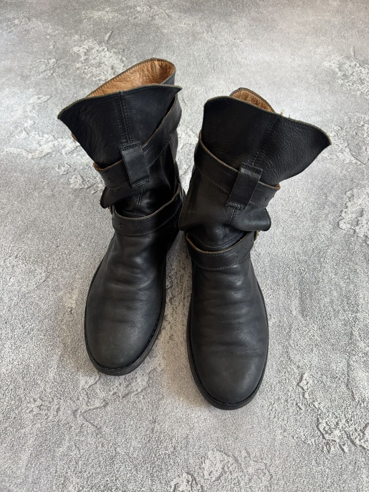Fiorentini + Baker Fiorentini + Baker leather boots rider ankle eli moto Size US 7.5 / IT 37.5 - 19 Thumbnail