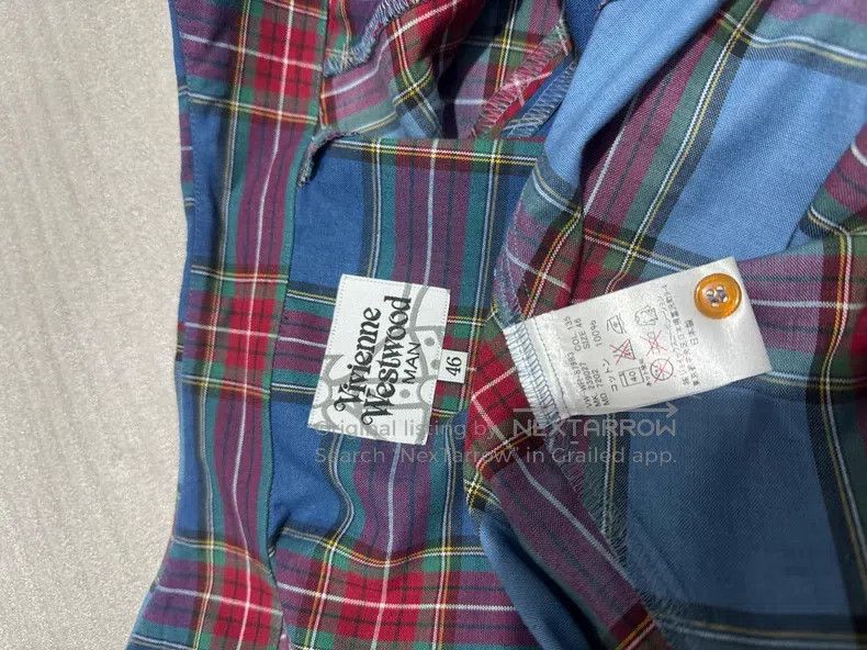 Vivienne Westwood Vivienne Westwood Rare Three Button Patch Shirt Size US S / EU 44-46 / 1 - 8 Thumbnail