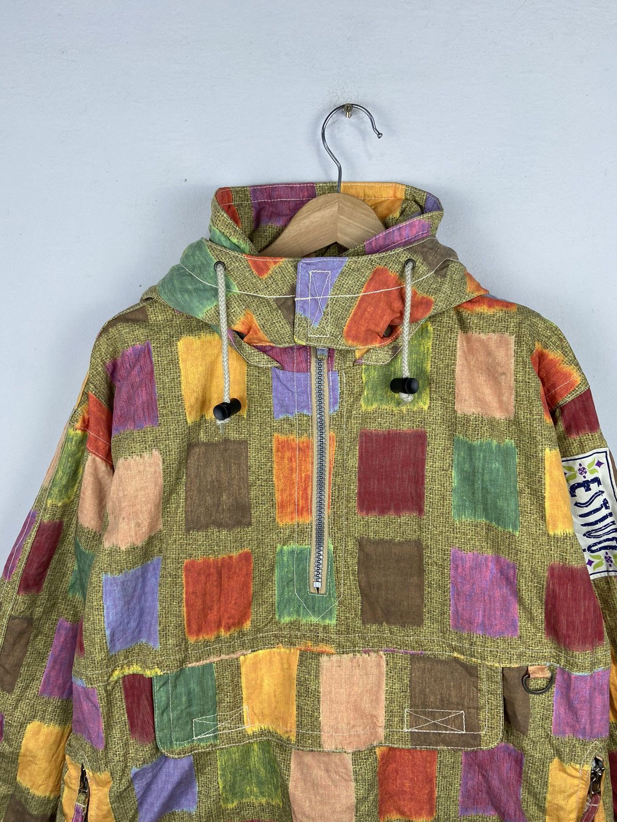 Vintage Vintage Estivo Abtract Multi Colour Jacket Size US L / EU 52-54 / 3 - 5 Thumbnail