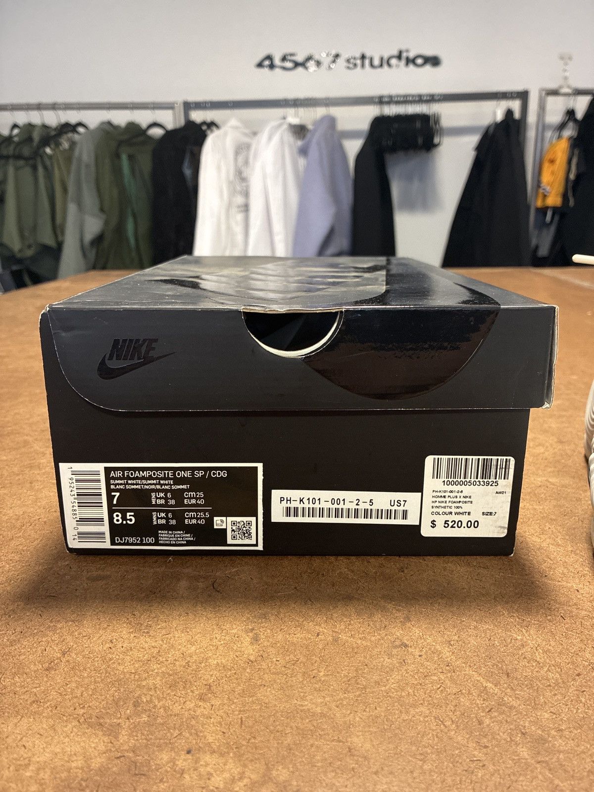 Comme des Garcons Homme Plus × Nike AIR FOAMPOSITE ONE SP / CDG Size US 5.5 / EU 38 - 7 Thumbnail