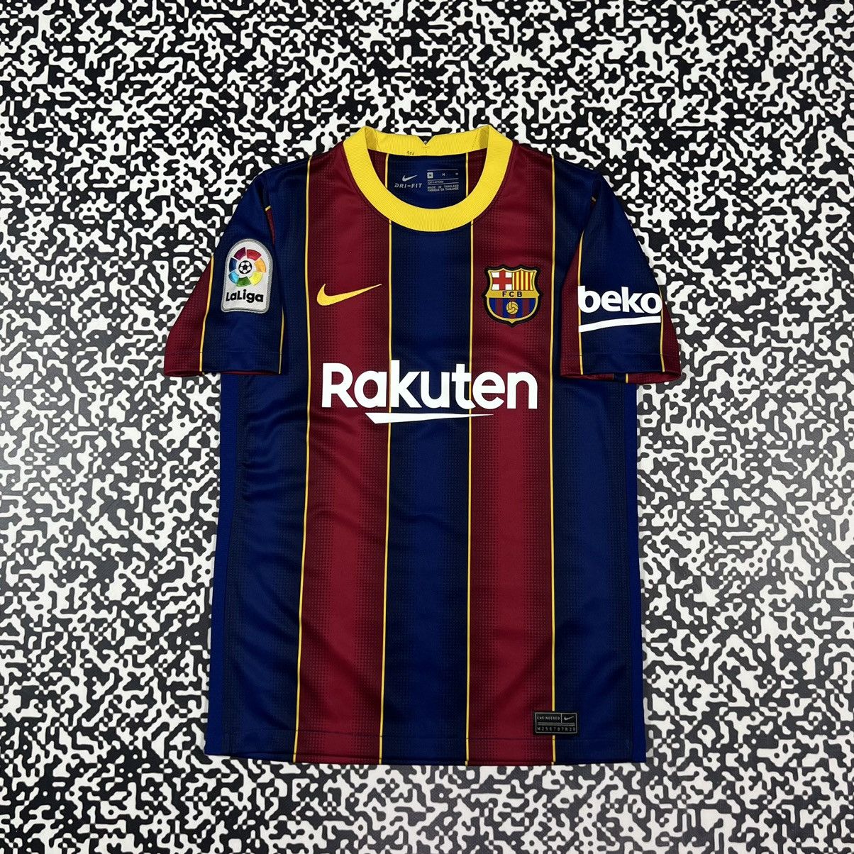 Nike Vintage Y2K Nike Barcelona Soccer Football Jersey Blokecore Size S / US 4 / IT 40 - 4 Thumbnail