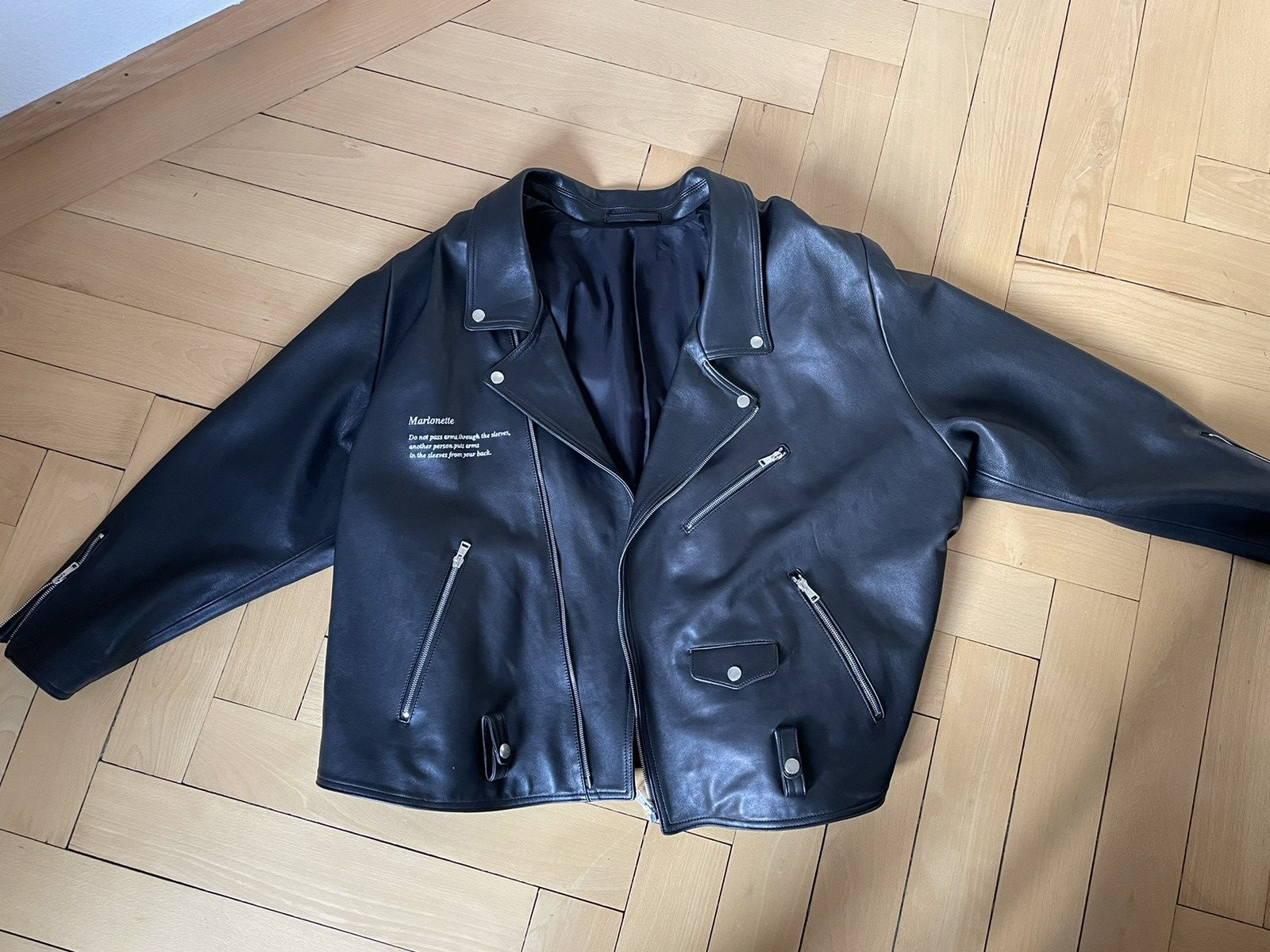 Doublet doublet marionette biker leather jacket Size US S / EU 44-46 / 1 - 5 Thumbnail