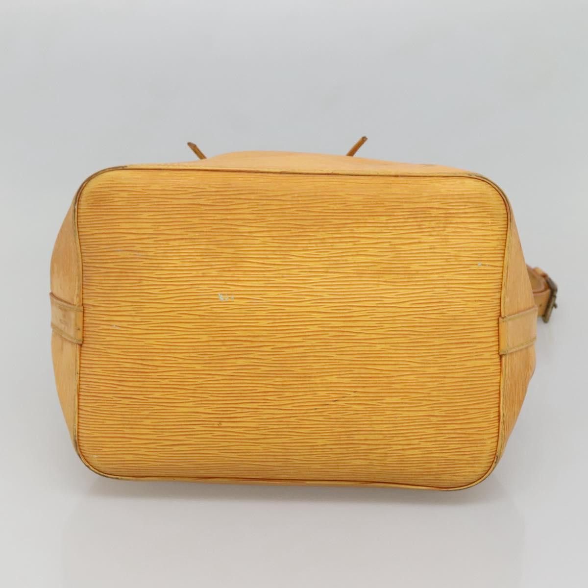 Louis Vuitton LOUIS VUITTON Epi Petit Noe Shoulder Bag Yellow M44109 Size ONE SIZE - 5 Thumbnail
