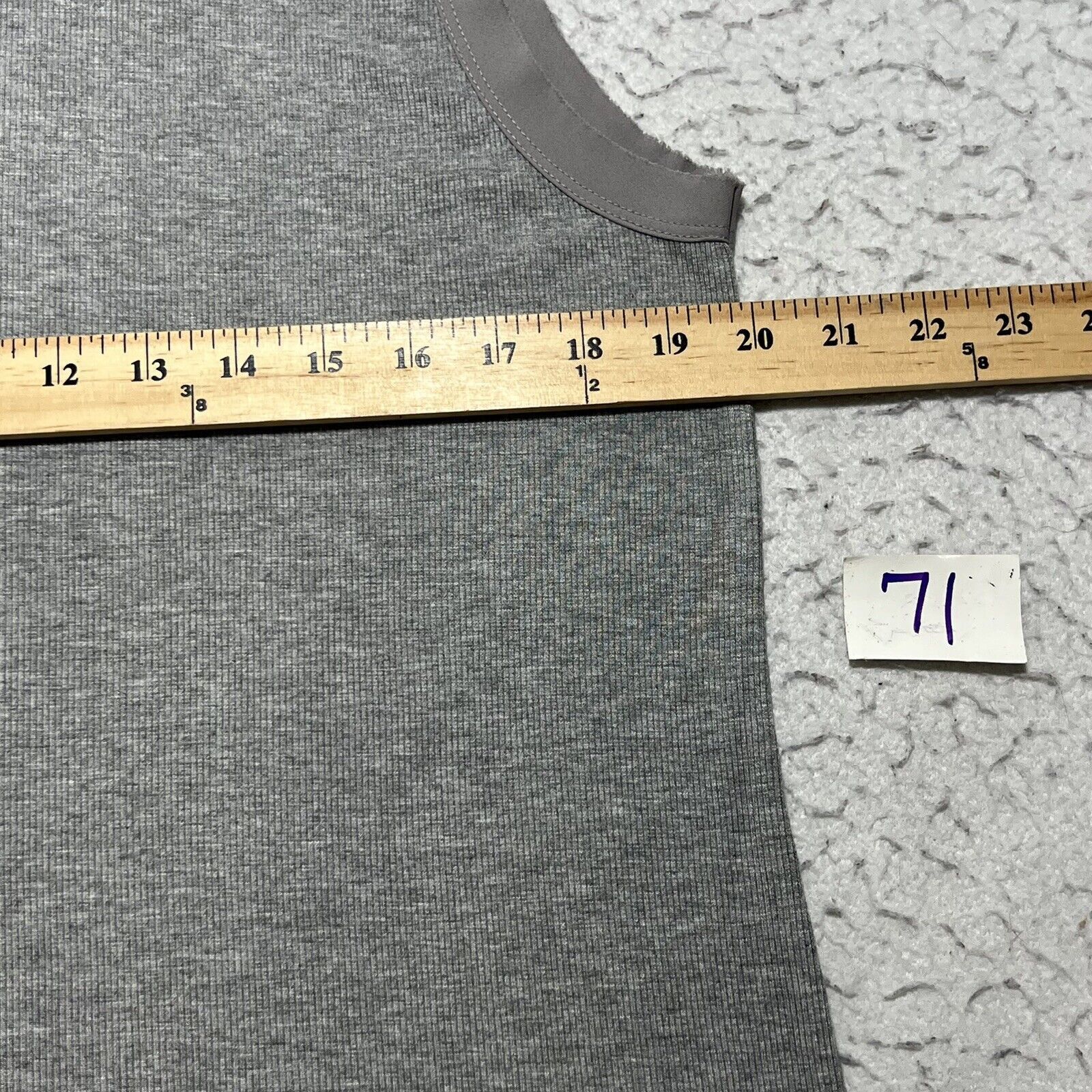 Other Gibson & Latimer Tank Top Gray Pullover Stretch Shirt Size XXL / US 16-18 / IT 52-54 - 6 Thumbnail