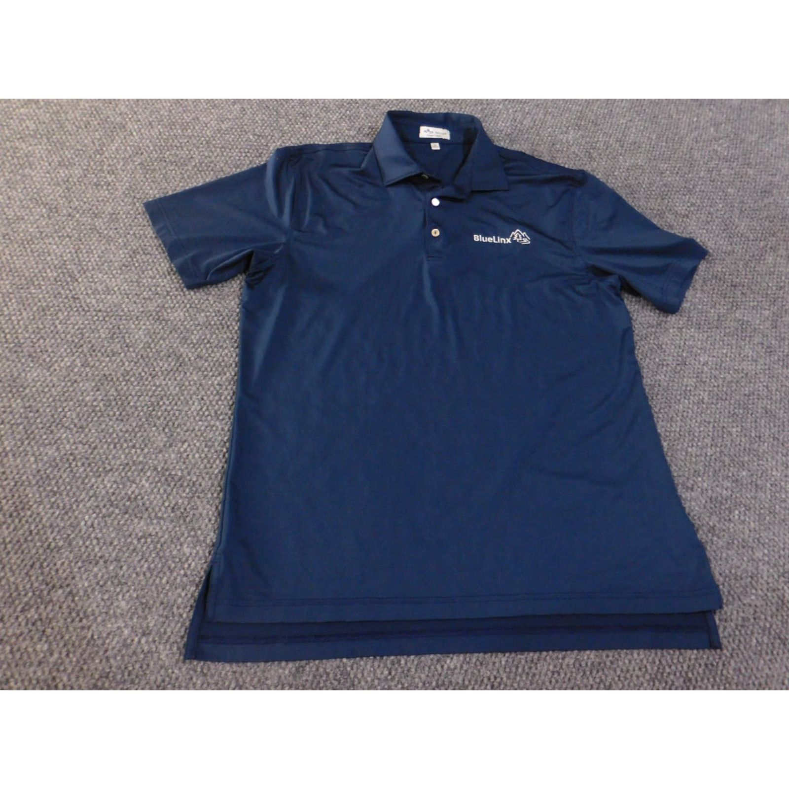 Peter Millar Peter Millar Polo Medium Summer Comfort Mens Blue Golf Performance Stretch Shirt Size US M / EU 48-50 / 2 - 3 Thumbnail