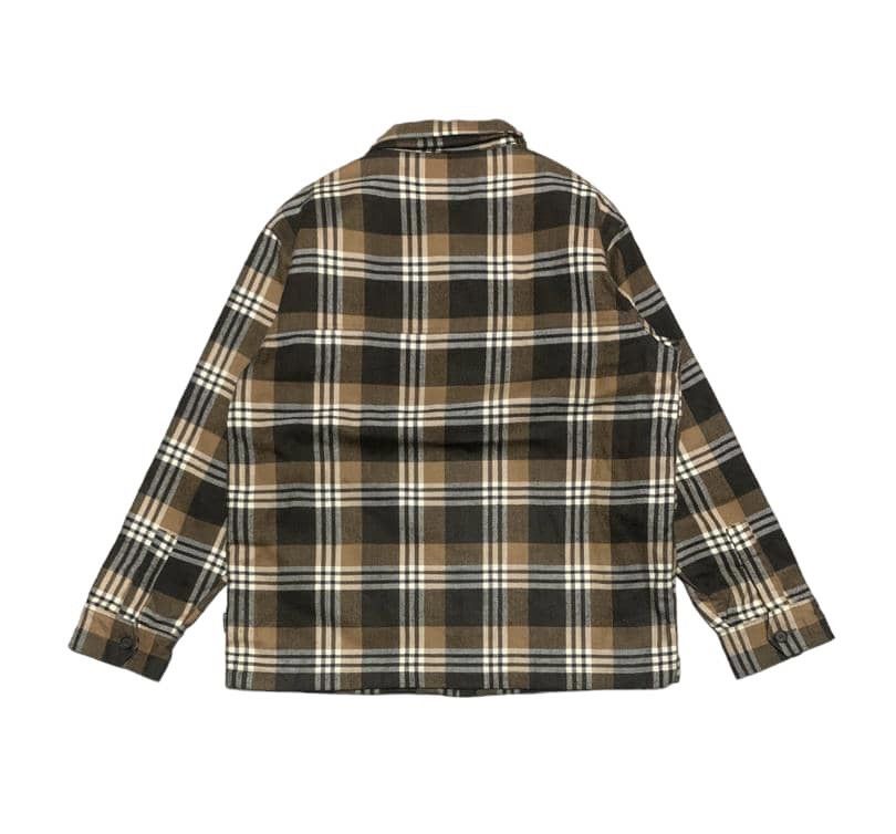 Woolrich Woolen Mills Vintage 90s Woolrich Zipper Wool Flannel Shirt Jacket Size US XL / EU 56 / 4 - 2 Thumbnail