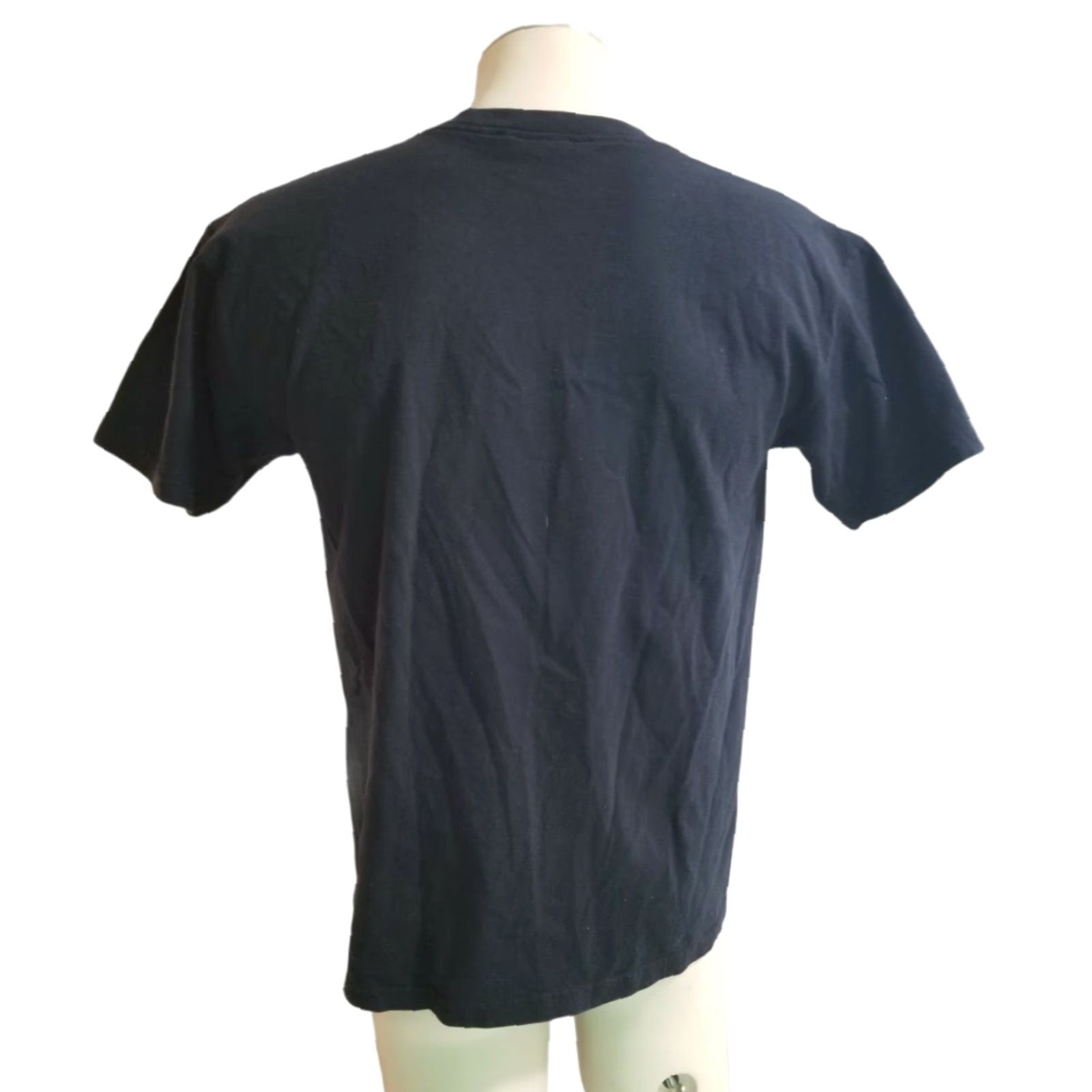 Vintage Pink Floyd Dark Side of the Moon T Shirt Mens M 2009 Crew Neck Short Sleeve Cotton Graphic Print Distressed Moon 2009 Mens M Black Size US M / EU 48-50 / 2 - 2 Thumbnail