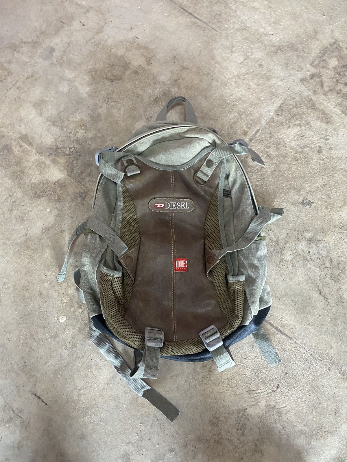 Diesel DIESEL BAGPACK RUCKSACK SPARE PARTS REGRO ULTRA VERY RARE | Grailed