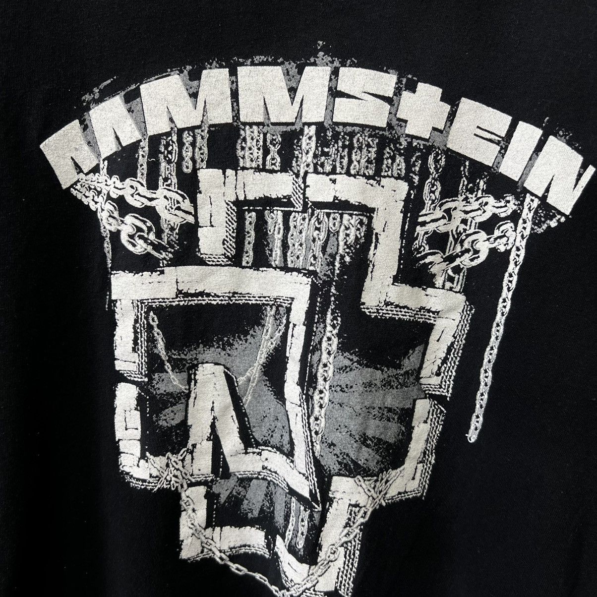 Band Tees × Vintage Vintage Rammstein T Shirt black tee men’s Size US XL / EU 56 / 4 - 7 Thumbnail