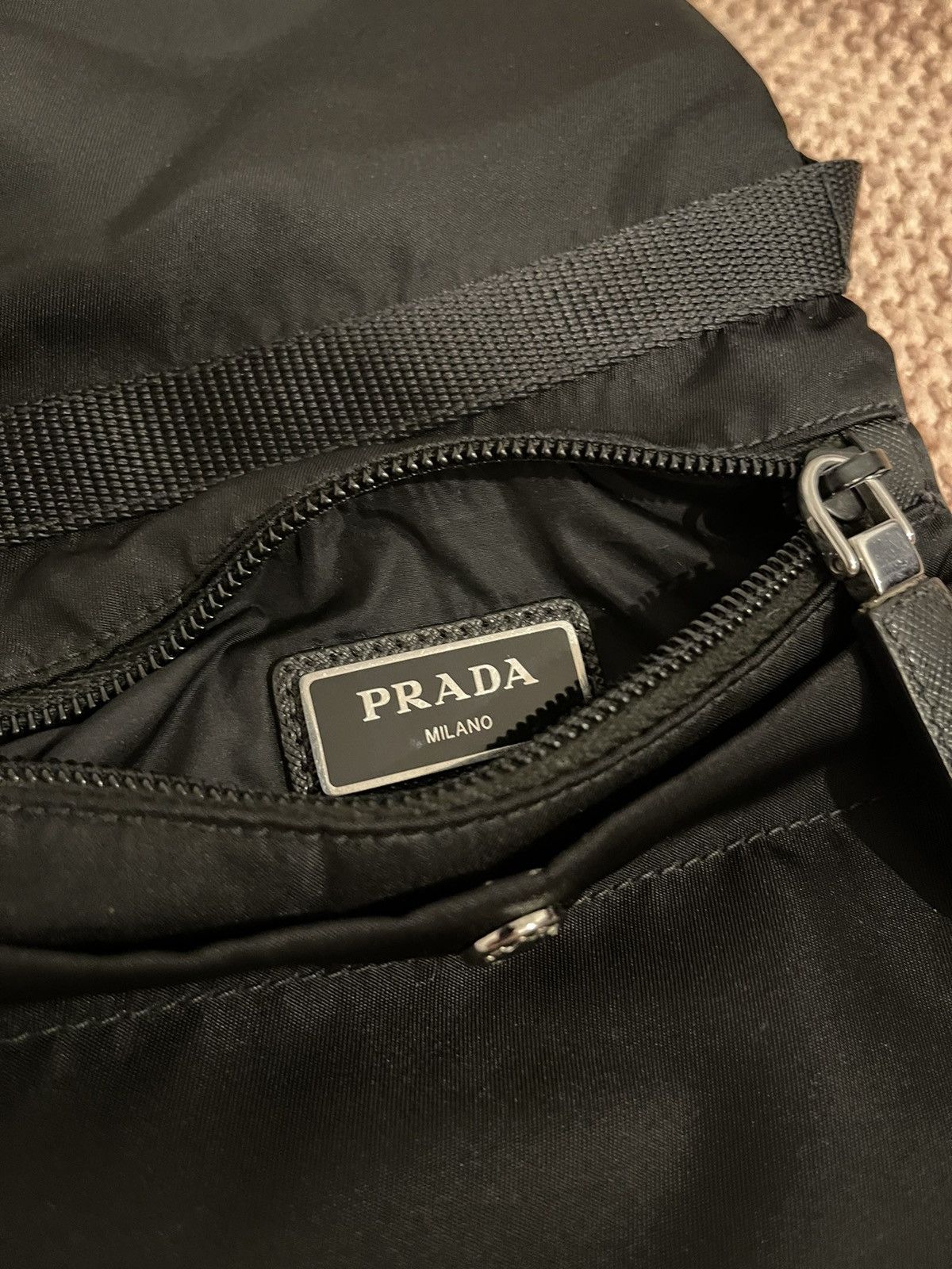 Prada Prada Nylon Cross-Body Bag Size ONE SIZE - 7 Thumbnail