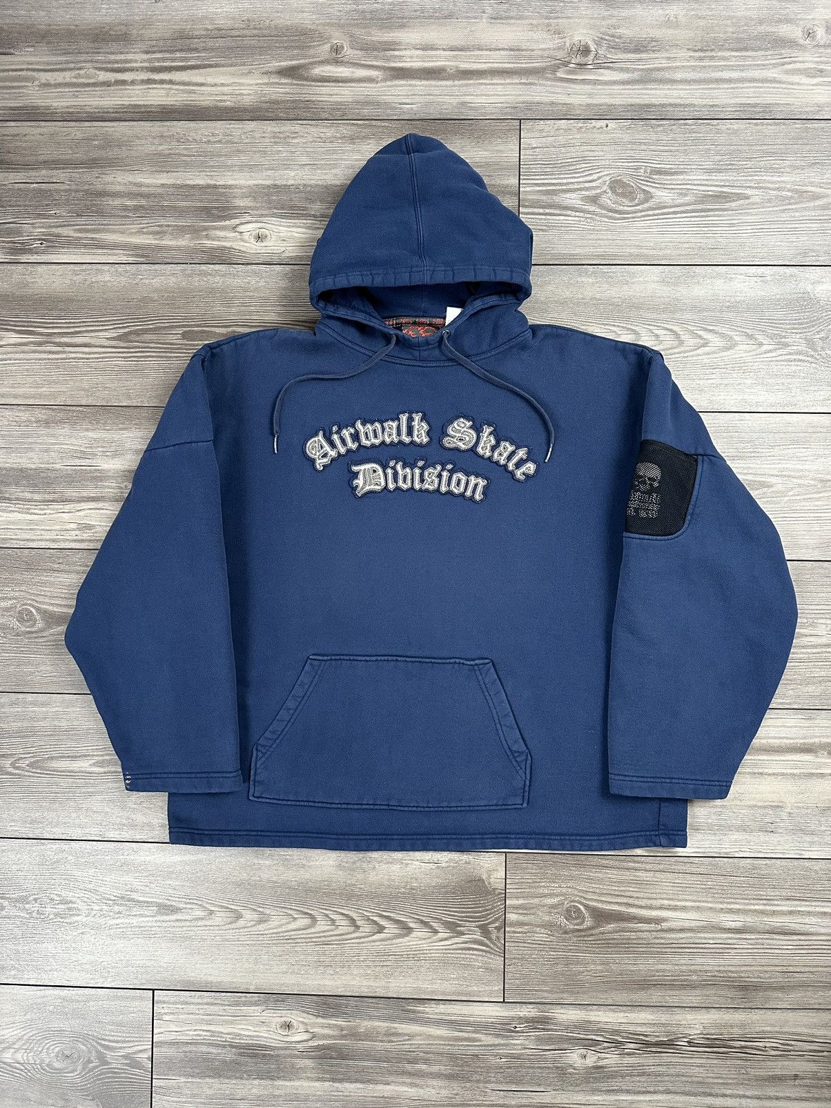Airwalk Vintage Airwalk Skate Division Hoodie Size US XL / EU 56 / 4 - 1 Thumbnail