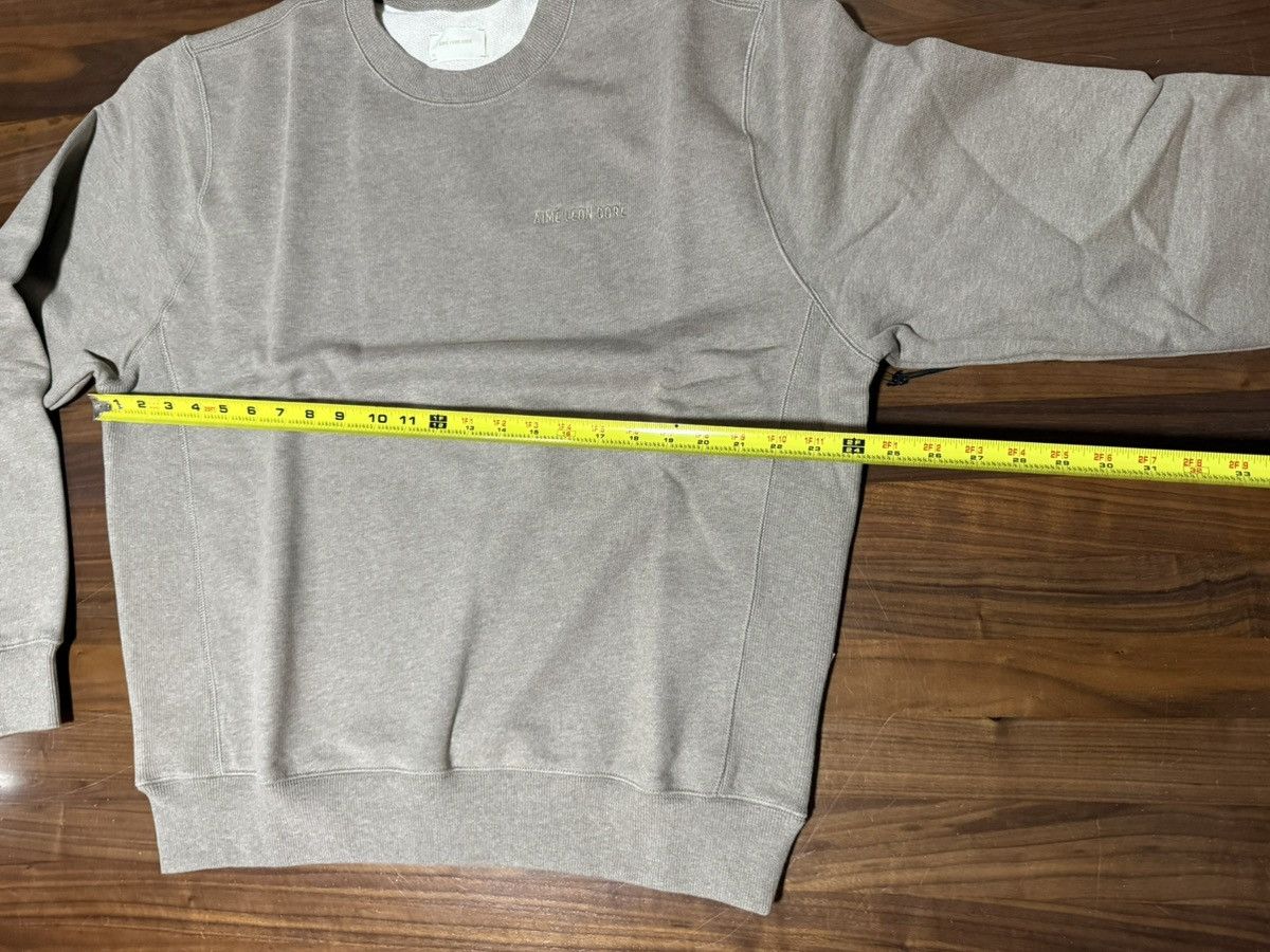 Aime Leon Dore Aime Leon Dore Aimé Tonal Logo Camel Melange Crewneck XL Size US XL / EU 56 / 4 - 8 Thumbnail