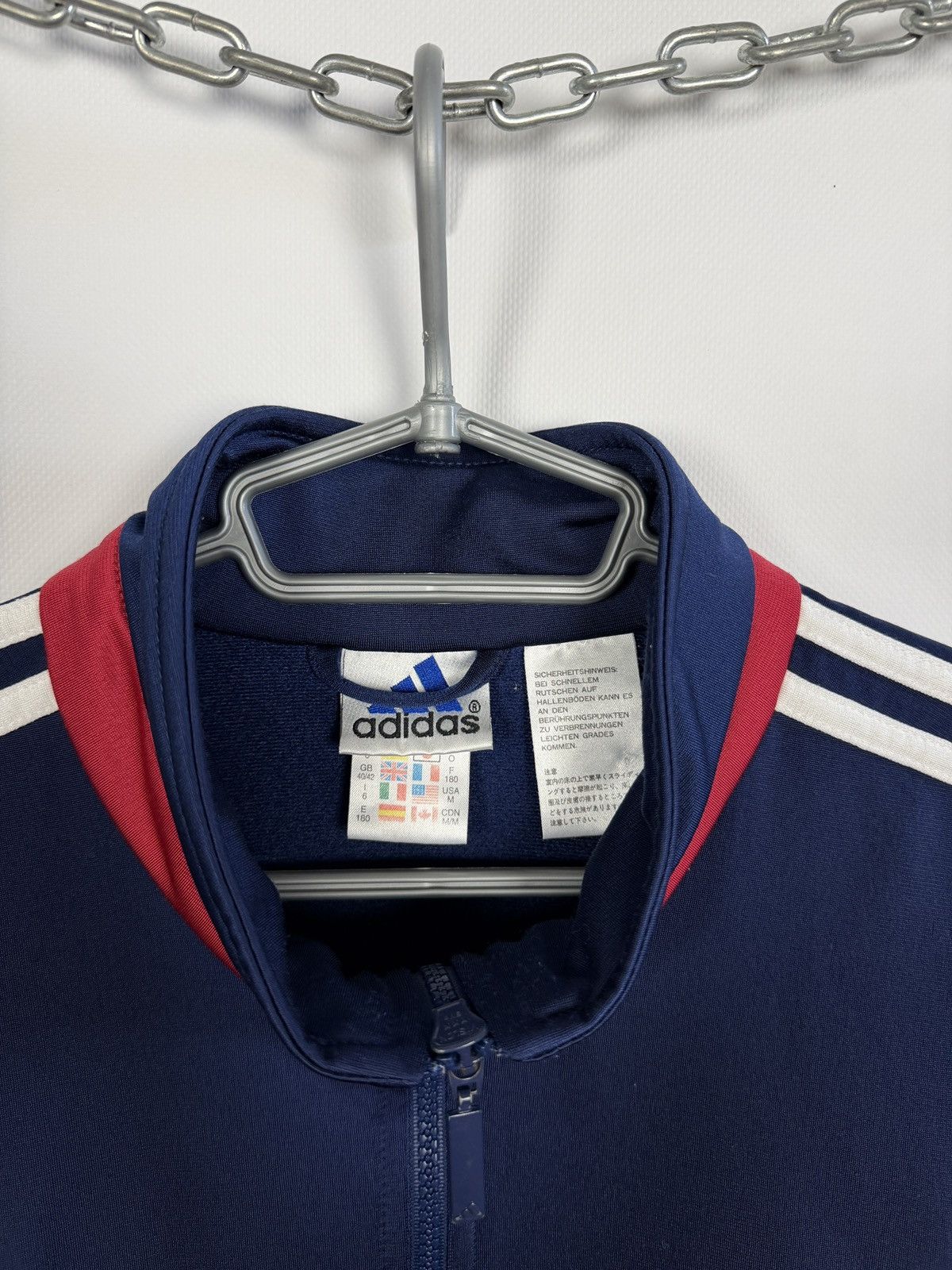 Adidas Adidas Vintage 90s Track Jacket Retro Streetwear Size M Size US M / EU 48-50 / 2 - 9 Thumbnail